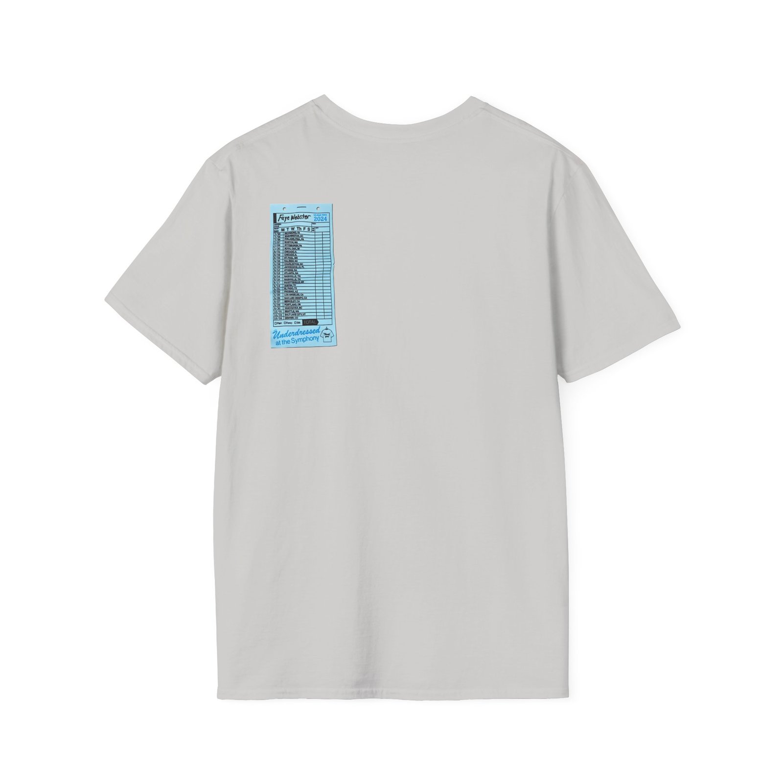 Faye Webster Underdressed at the Symphony 2024 Tour Unisex Softstyle T-Shirt