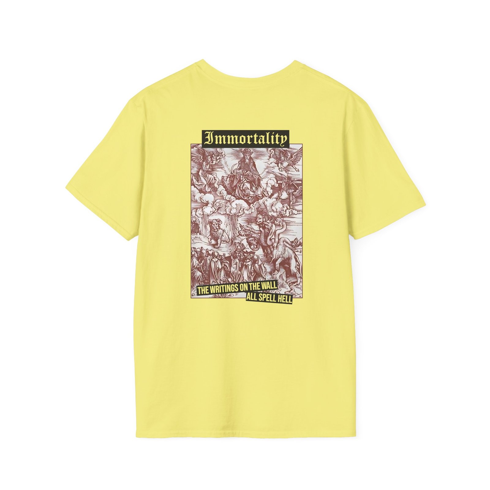 Born From Pain Immortality Unisex Softstyle T-Shirt