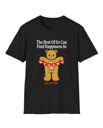 Fall Out Boy Misery Teddy Unisex Softstyle T-Shirt