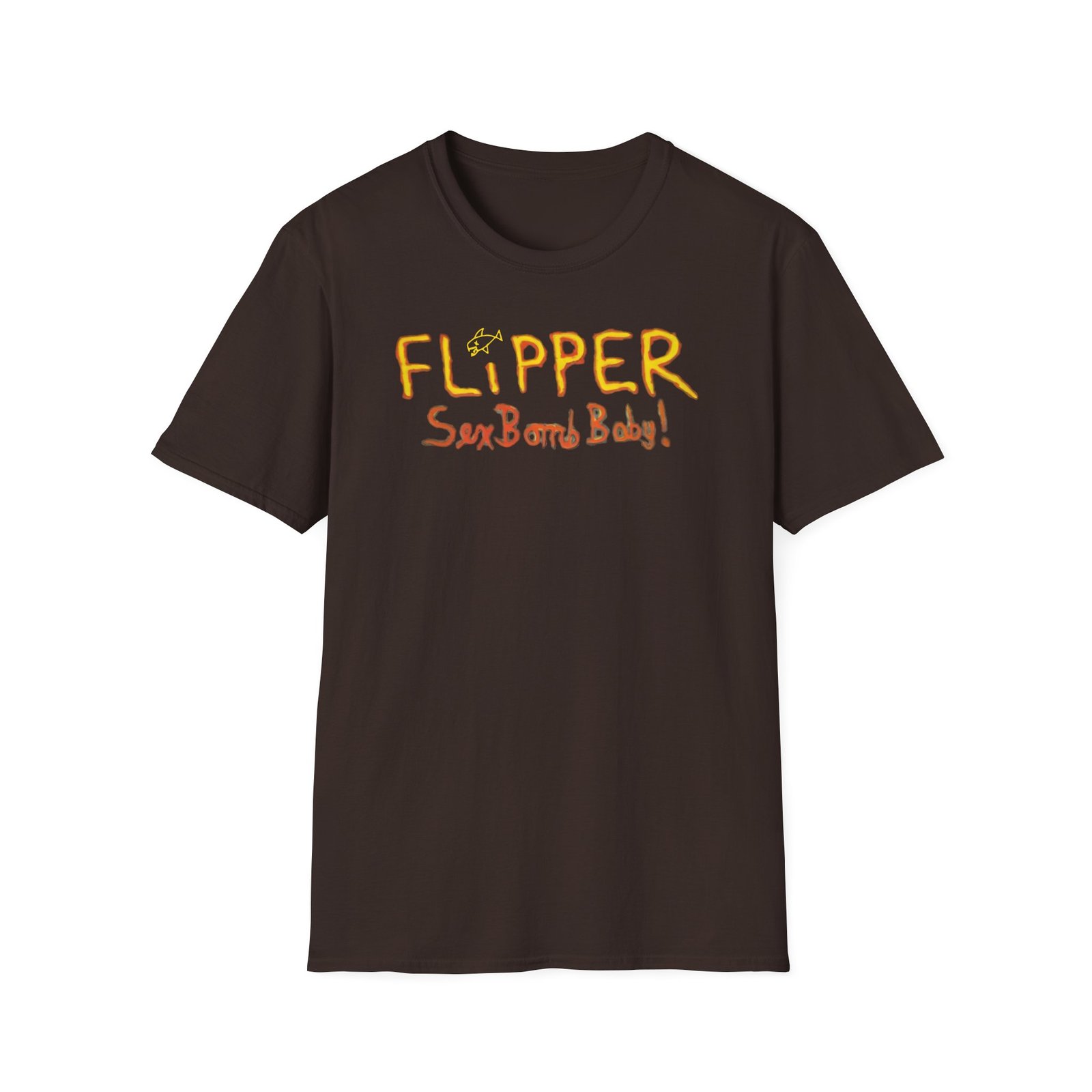 Flipper Sex Bomb Baby Unisex Softstyle T-Shirt