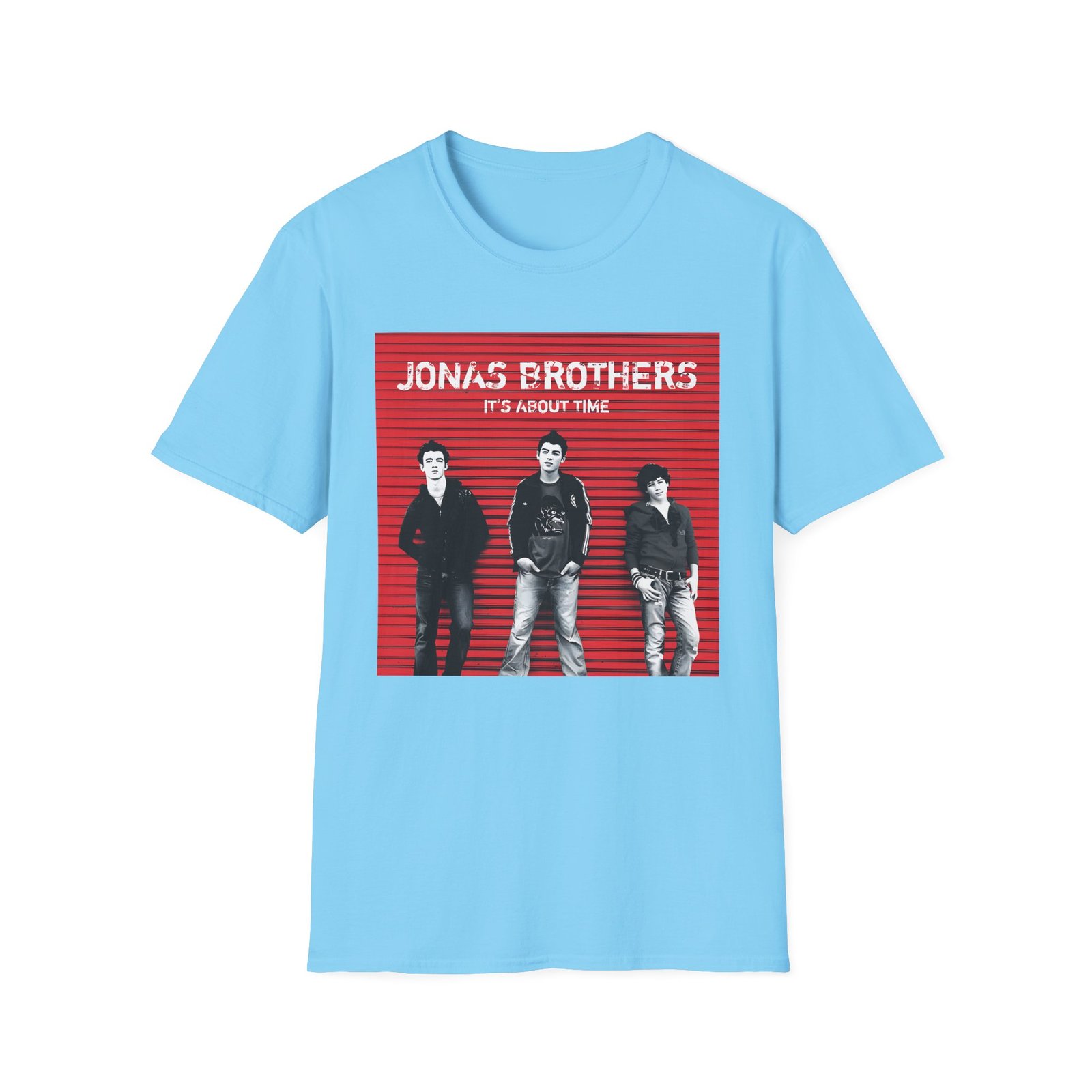 Jonas Brothers It's About Time Unisex Softstyle T-Shirt