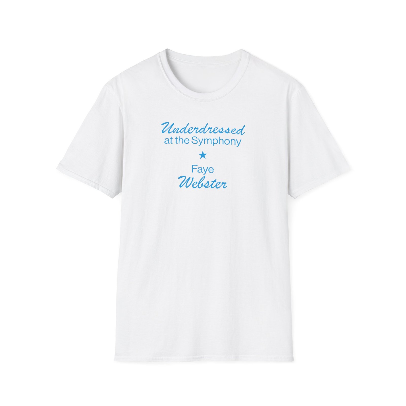 Faye Webster Underdressed at the Symphony 2024 Tour Unisex Softstyle T-Shirt