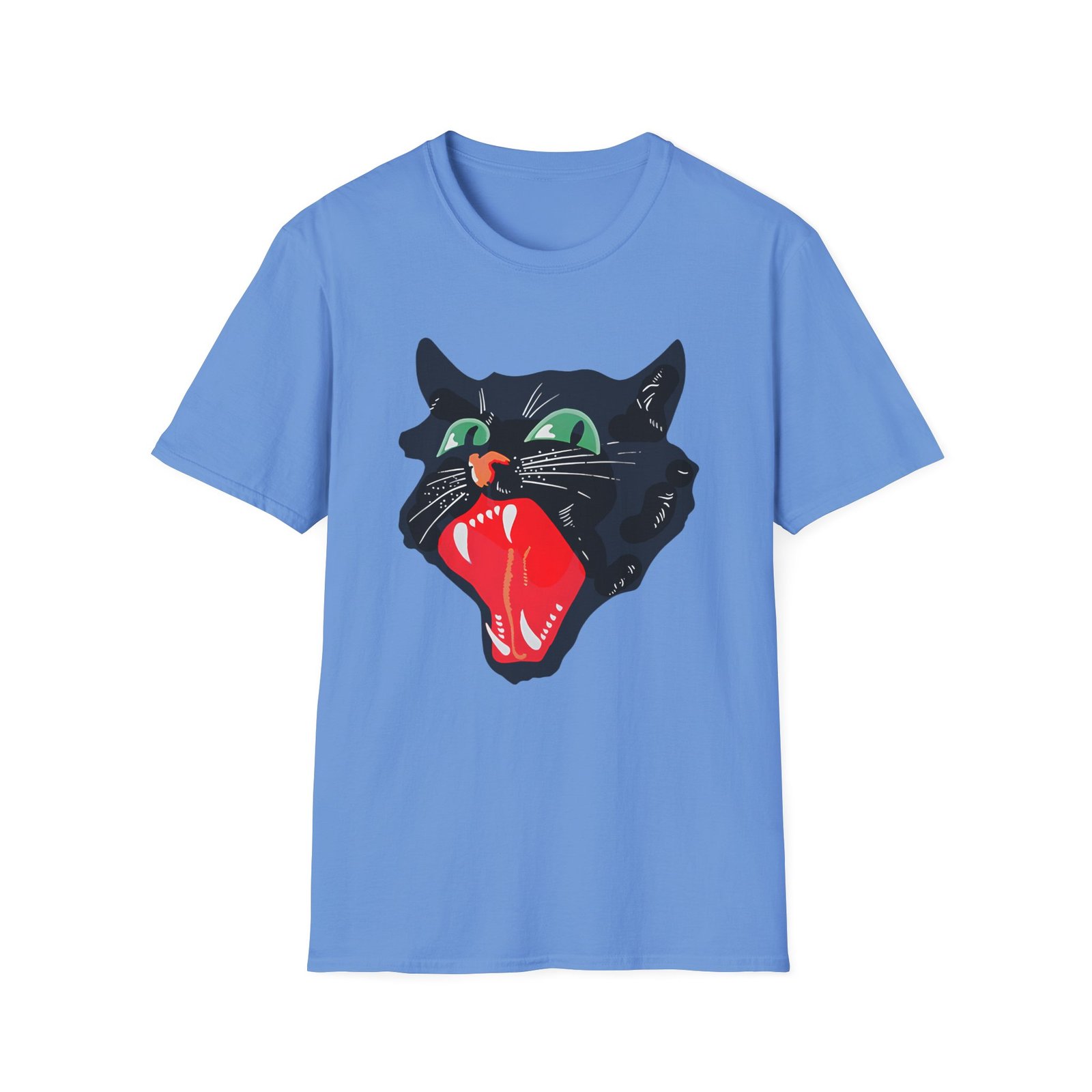 Deathwish Black Cat unisex softstyle t-shirt