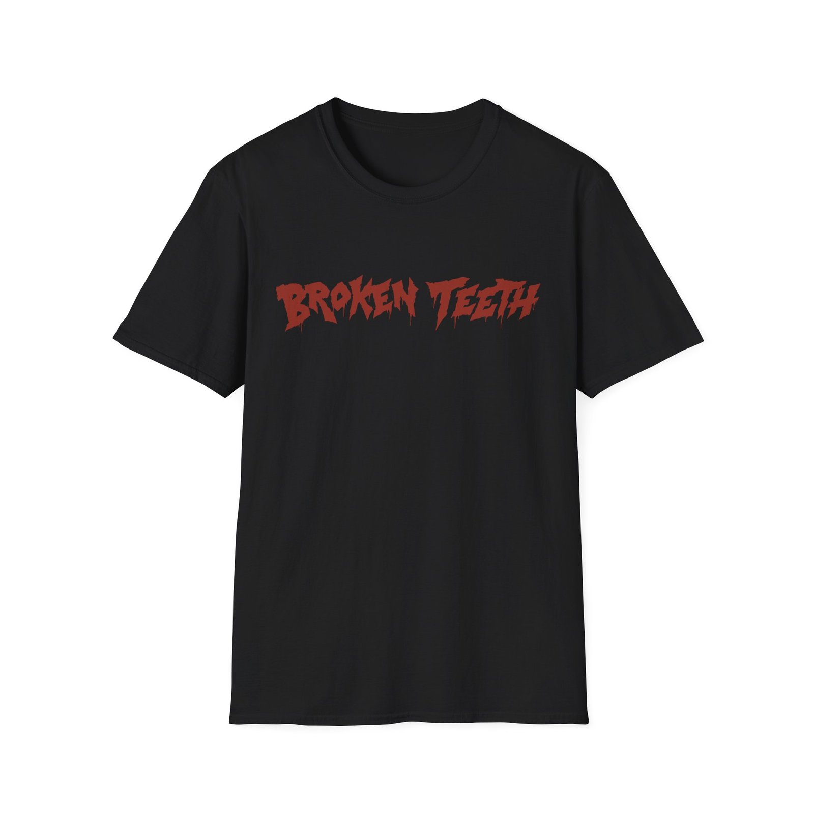 Broken Teeth Logo Unisex Softstyle T-Shirt
