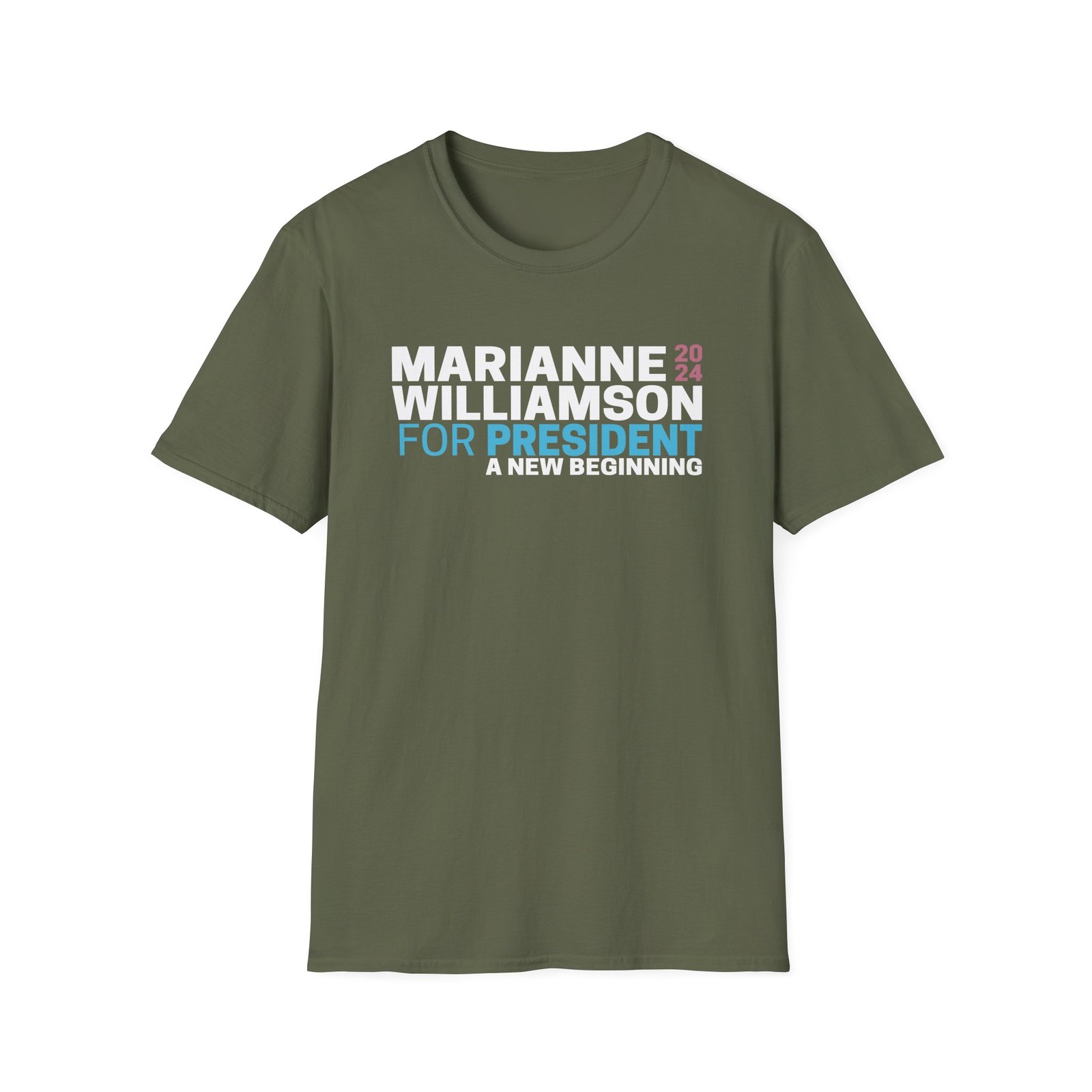 Marianne Williamson for President 2024 Unisex Softstyle T-Shirt