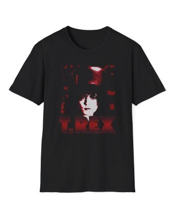 T Rex Marc Top Hat Unisex Softstyle T-Shirt