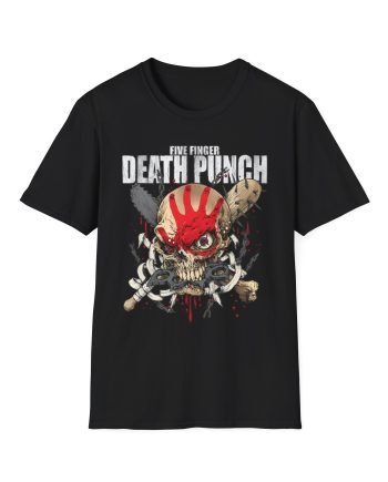 Five Finger Death Punch Warhead Unisex Softstyle T-Shirt