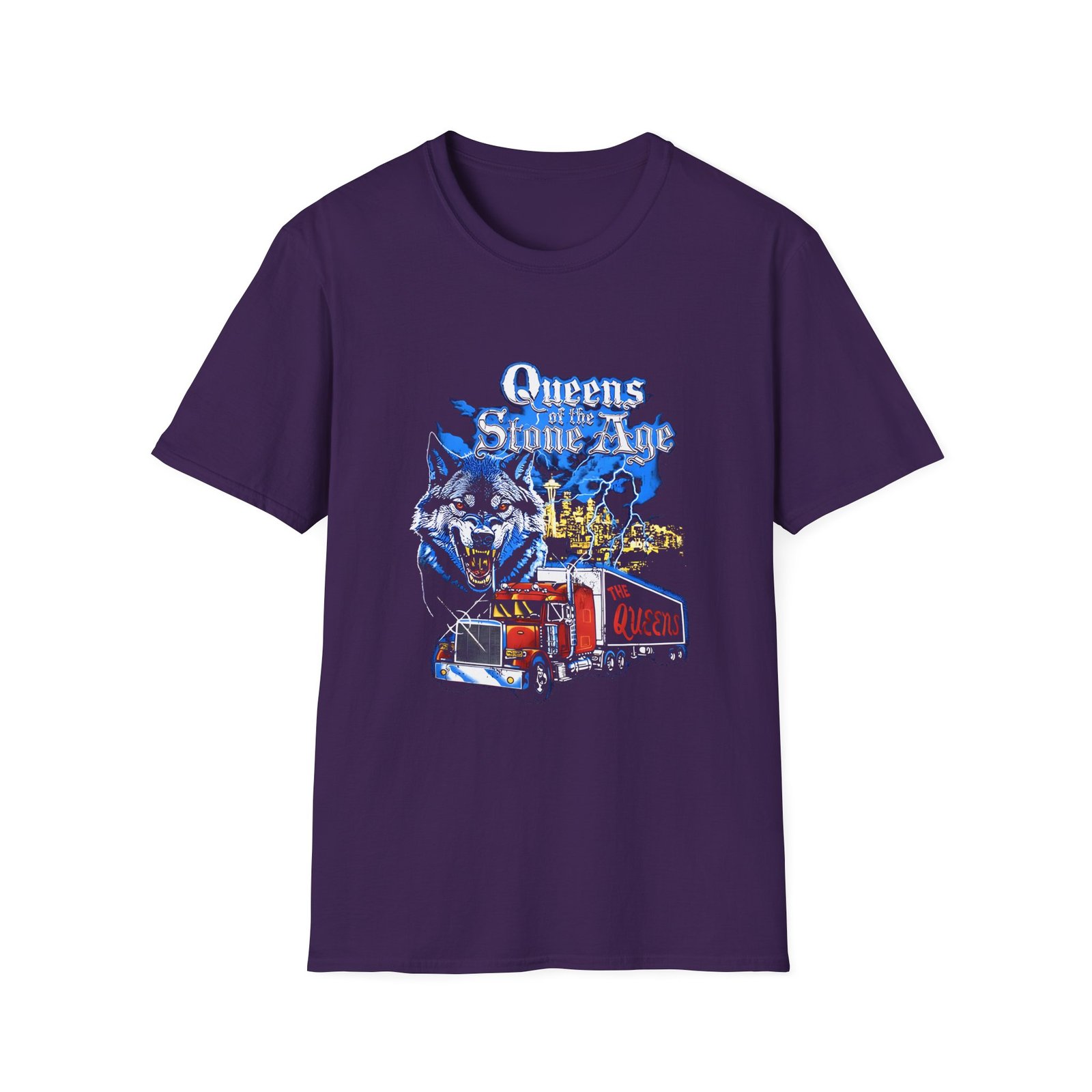 Queens of the Stone Age Truck Unisex Softstyle T-Shirt