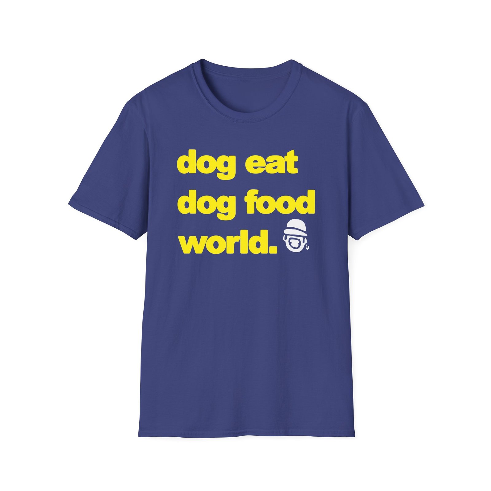 Dog Eat Dog Food World Unisex Softstyle T-Shirt