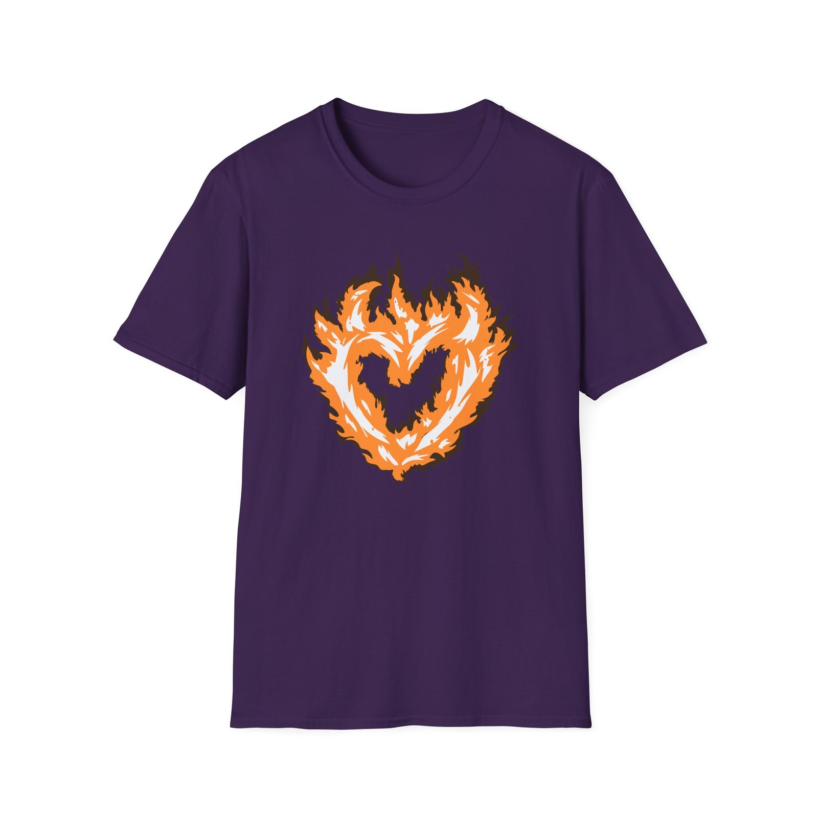 Sapnap Flame Heart Unisex Softstyle T-Shirt