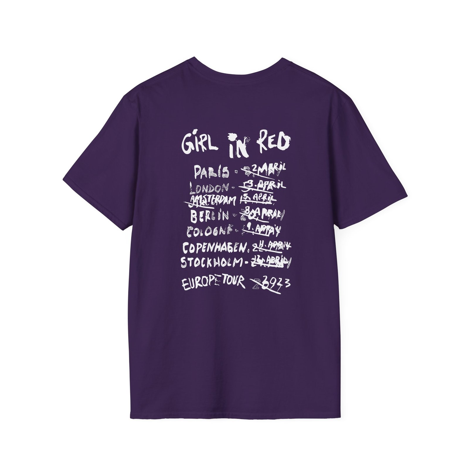 Girl in Red Unisex Softstyle T-Shirt