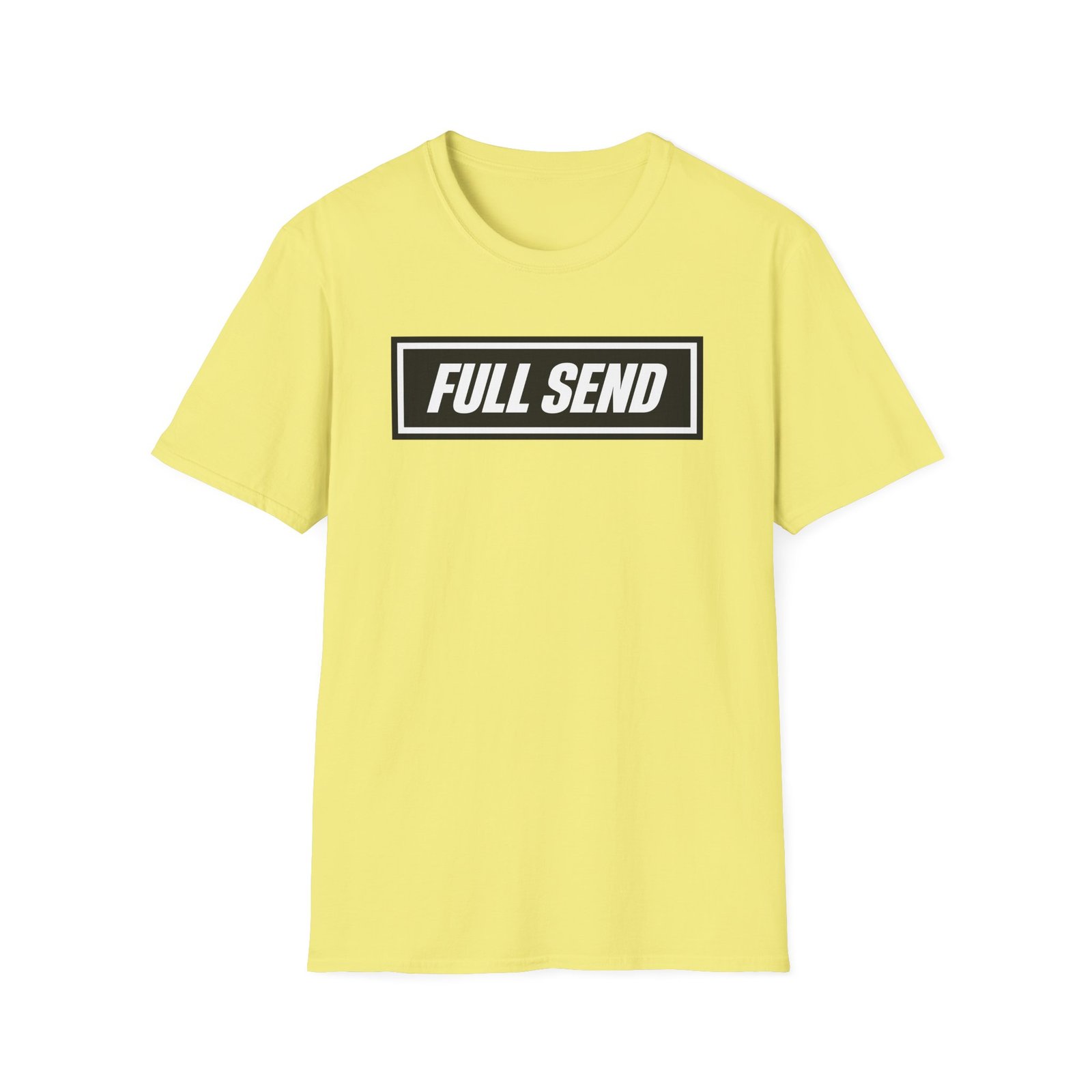 Full Send Logo Unisex Softstyle T-Shirt