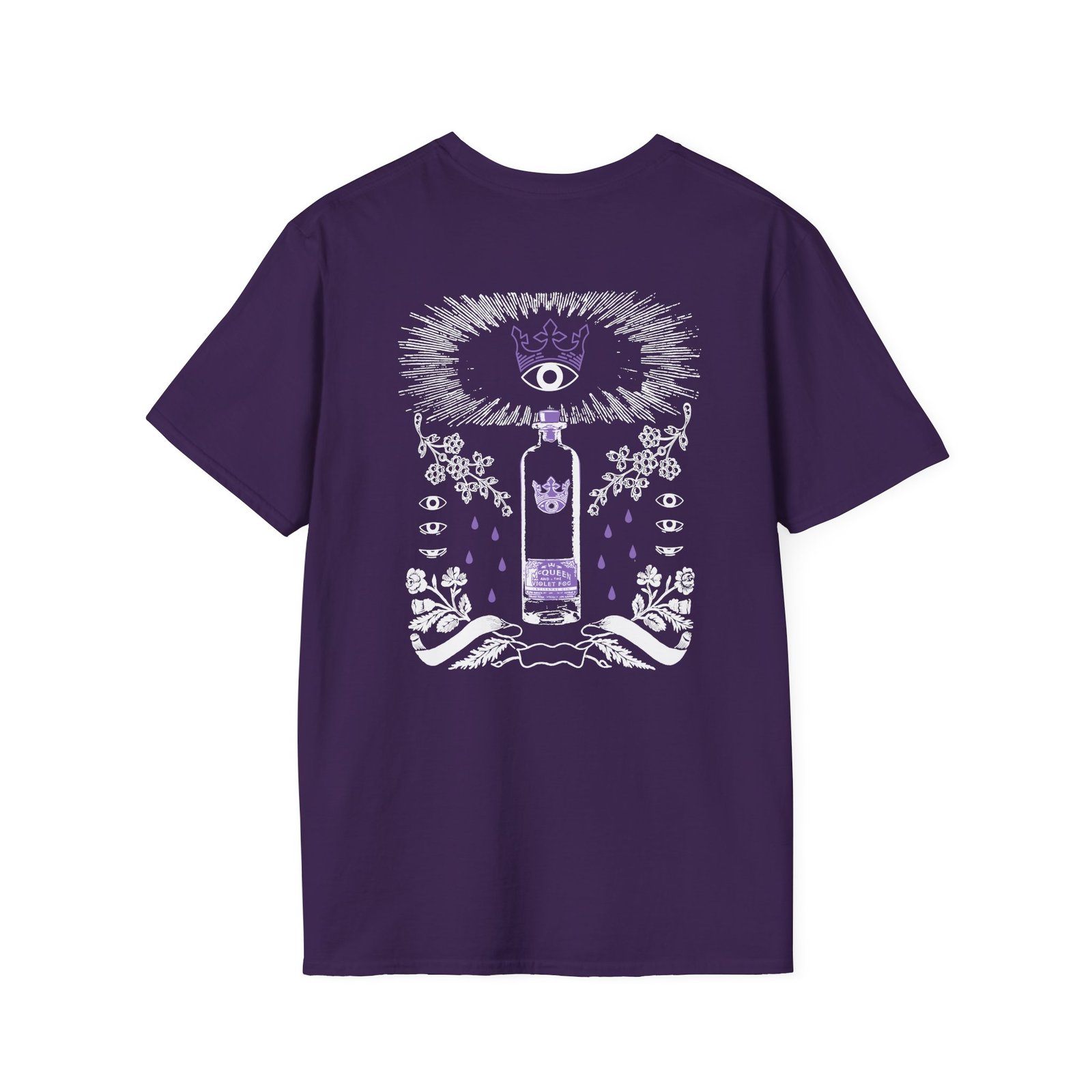 Wiz Khalifa McQueen and the Violet Fog Unisex Softstyle T-Shirt