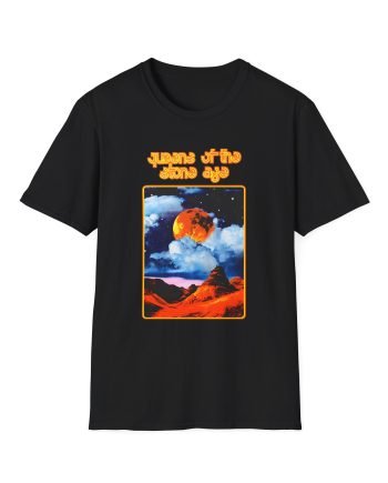 Queens of the Stone Age Moon Landscape Unisex Softstyle T-Shirt