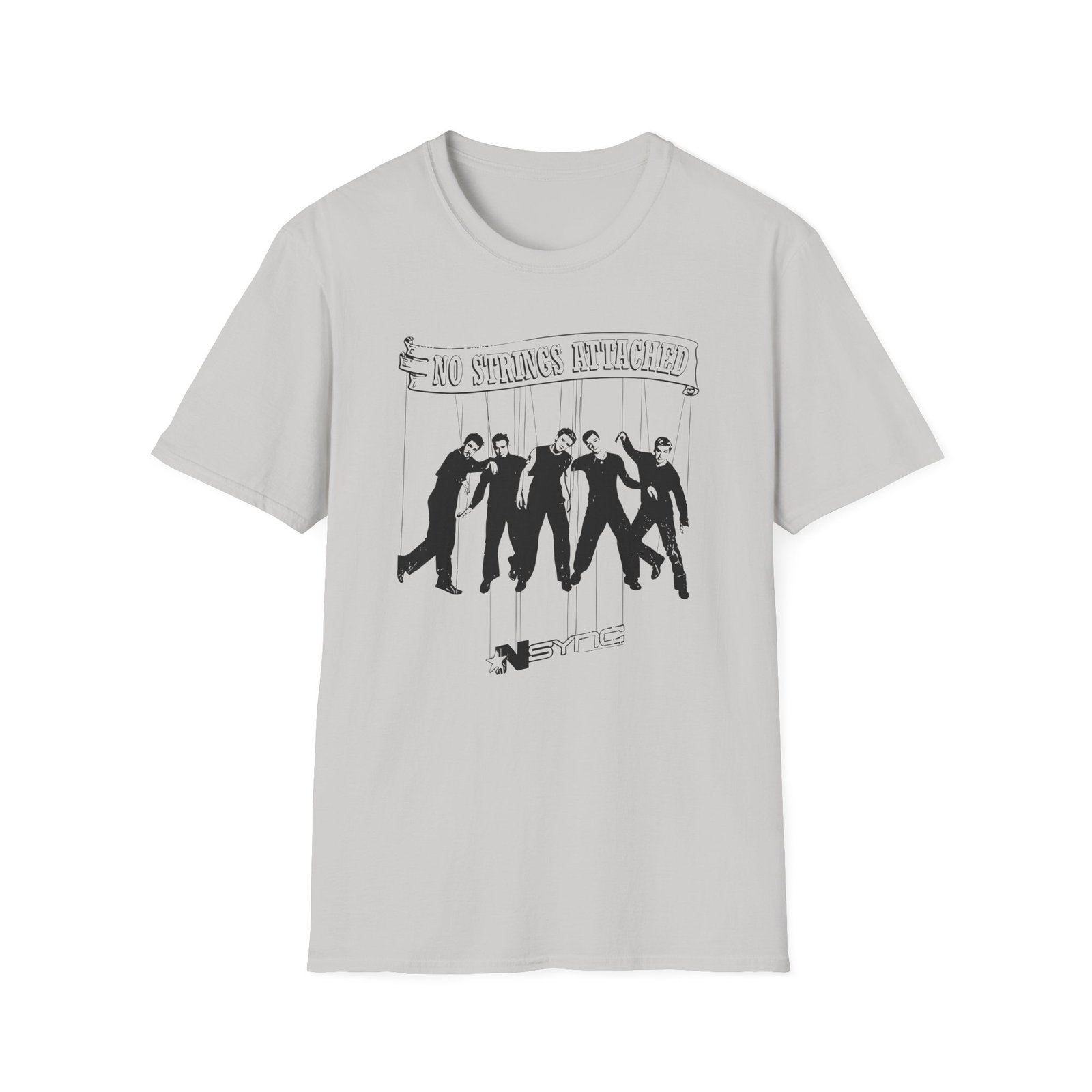 Nsync No Strings Attached Marionette Unisex Softstyle T-Shirt