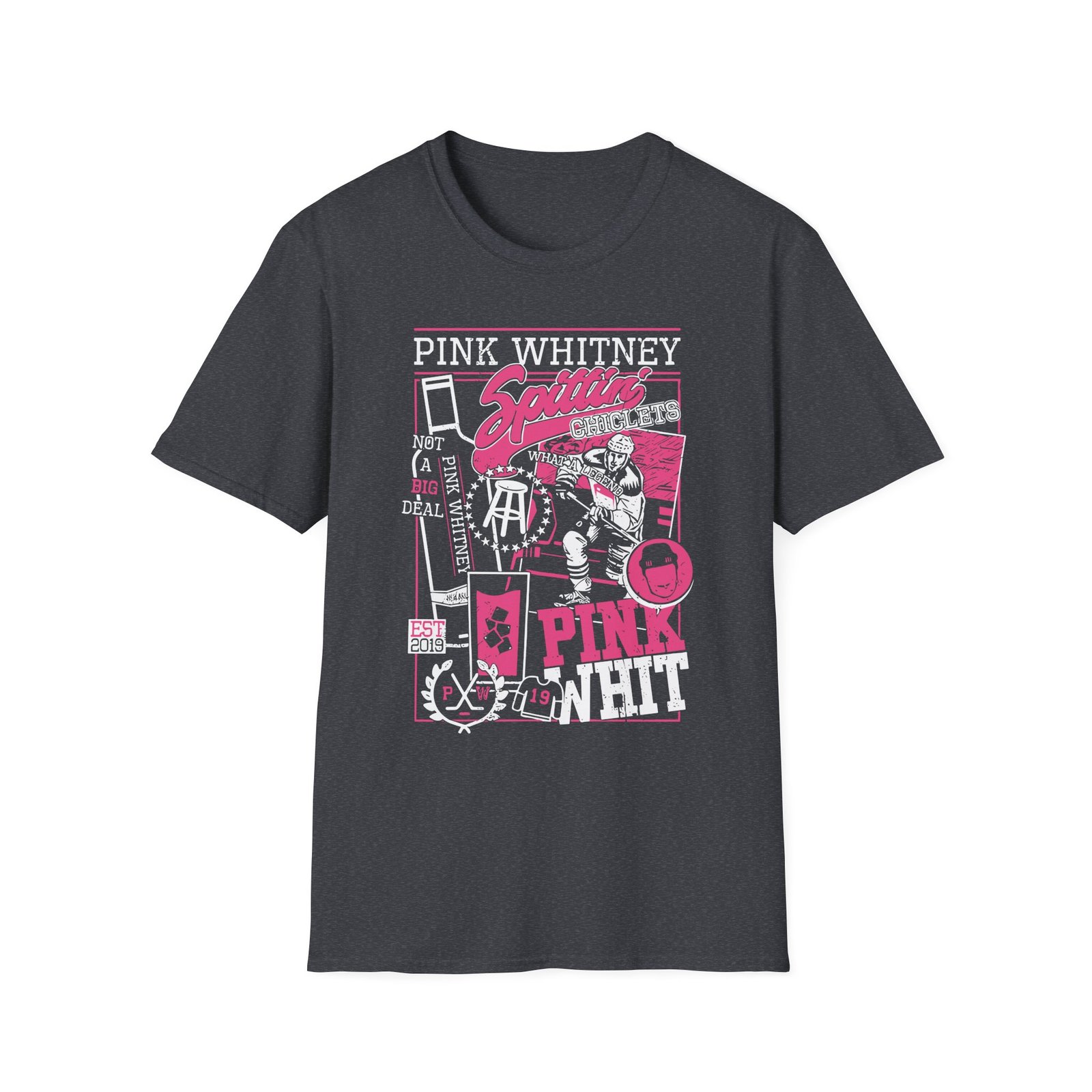 Spittin Chiclets Pink Whitney Unisex Softstyle T-Shirt