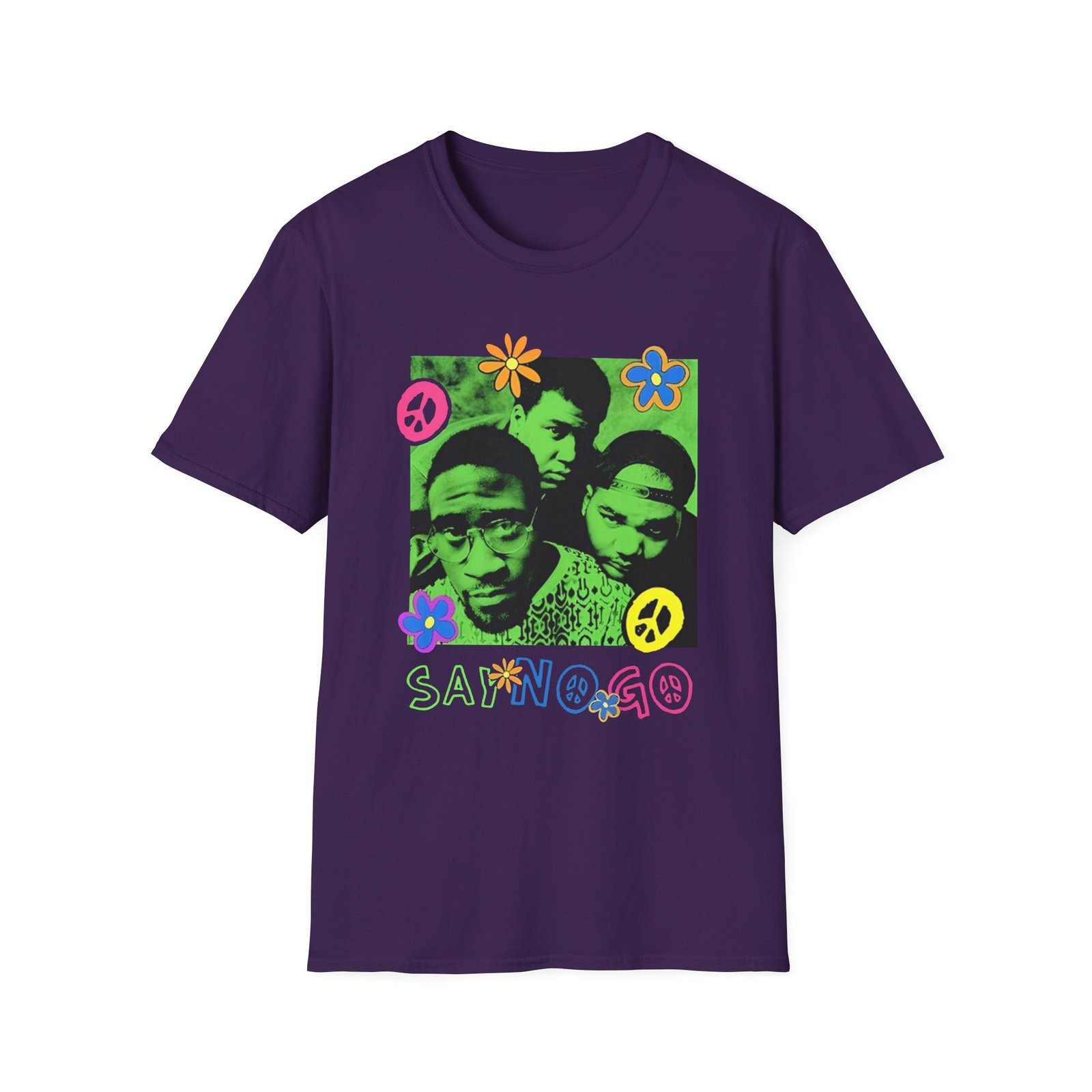 De La Soul Say No Go Photo Unisex Softstyle T-Shirt