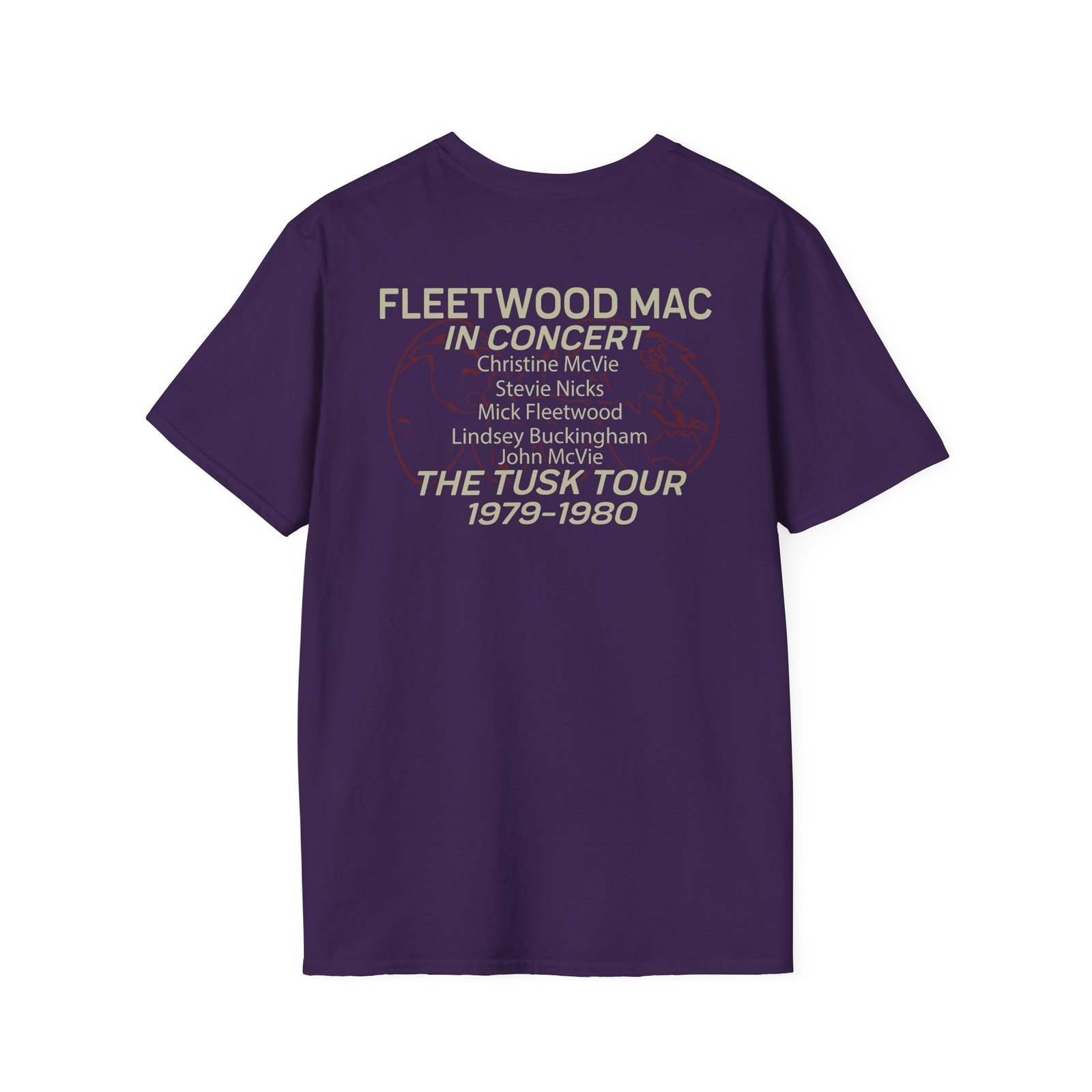 Fleetwood Mac Tusk Tour Unisex Softstyle T-Shirt
