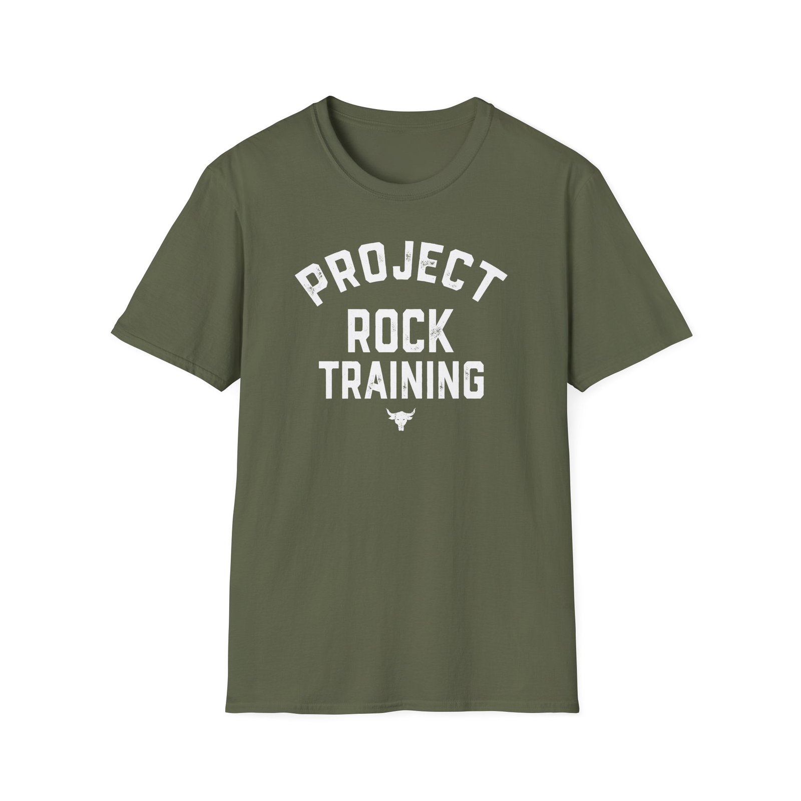 Dwayne Johnson Project Rock Training Unisex Softstyle T-Shirt