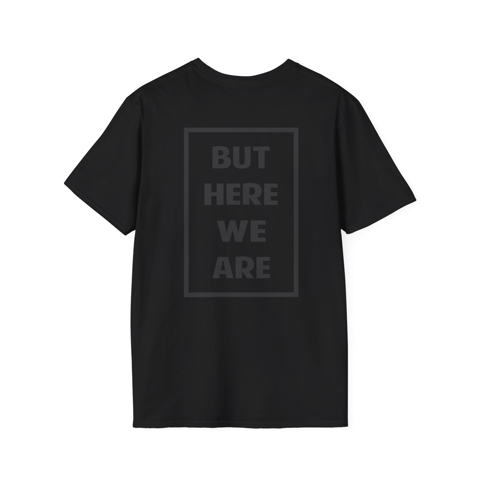 Foo Fighters but Here We Are Unisex Softstyle T-Shirt