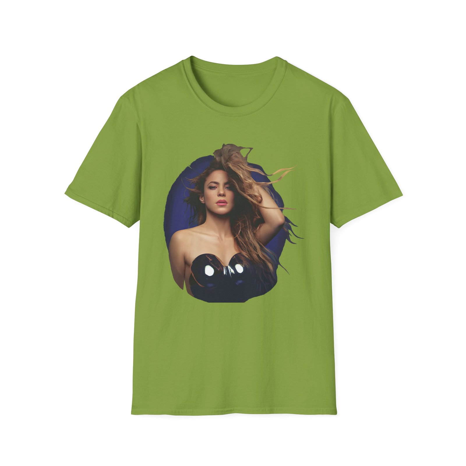 Shakira Sapphire Aura Unisex Softstyle T-Shirt