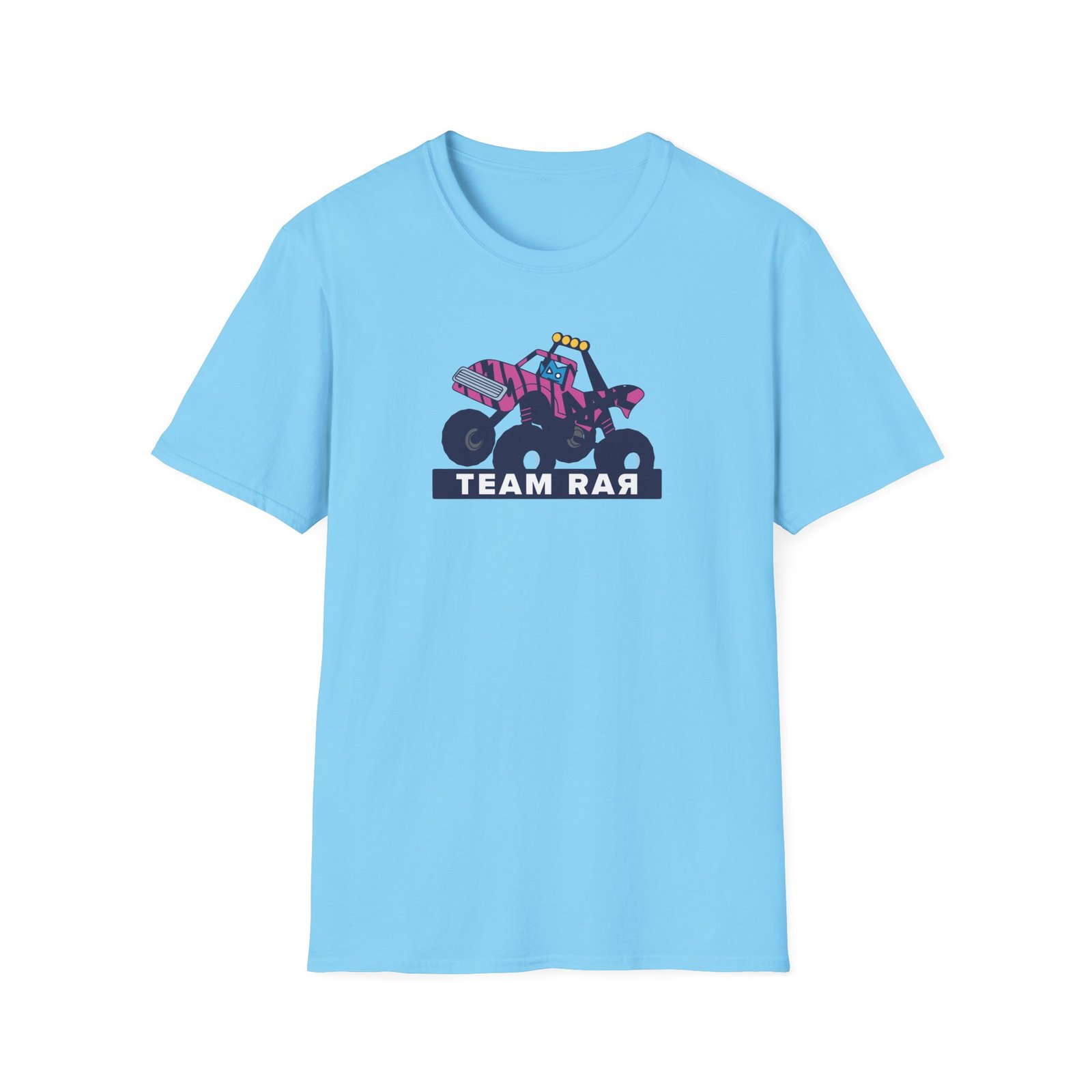 Team Rar Monster Truck Unisex Softstyle T-Shirt