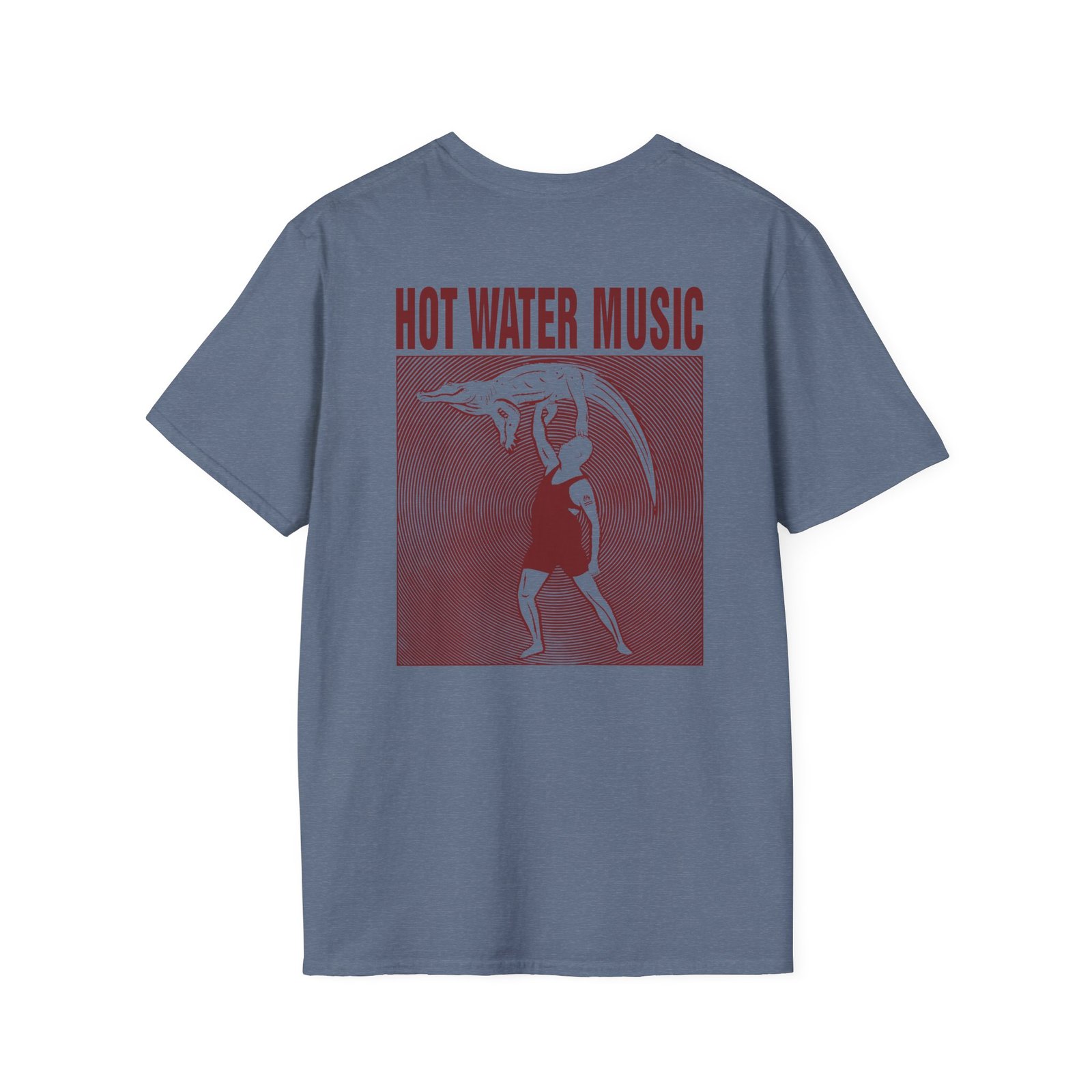 Hot Water Music Florida Man Unisex Softstyle T-Shirt