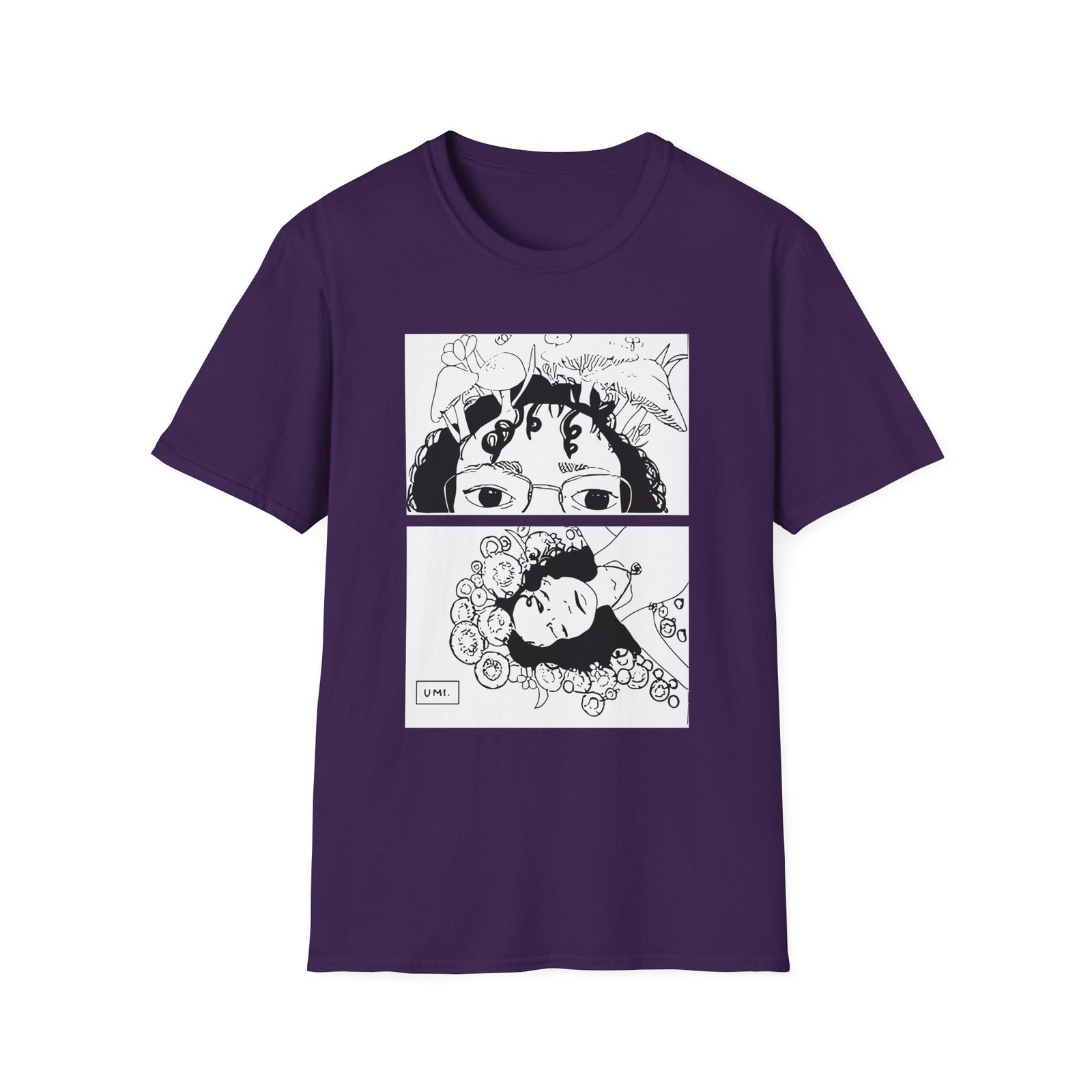 Umi Drawing Unisex Softstyle T-Shirt