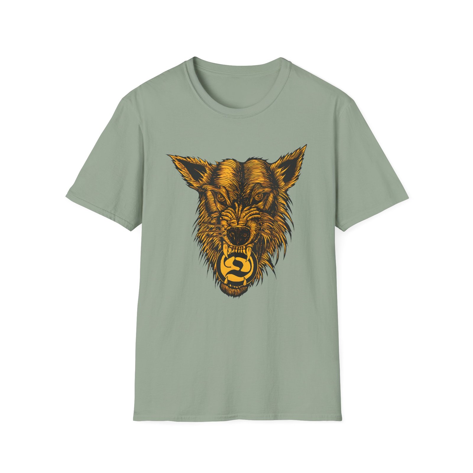 Deathwish Mcnett Wolf unisex softstyle t-shirt