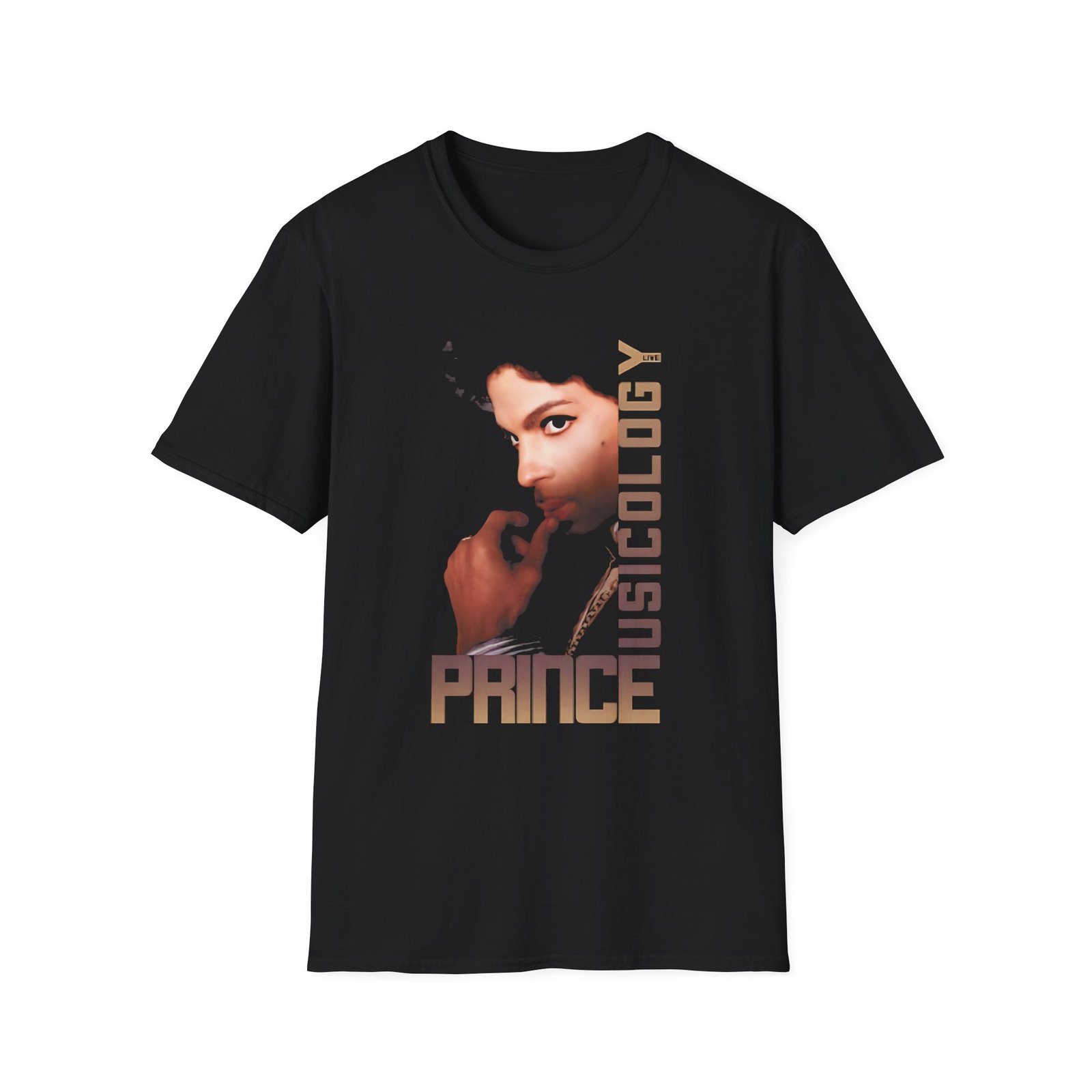 Prince Musicology Album Cover Unisex Softstyle T-Shirt