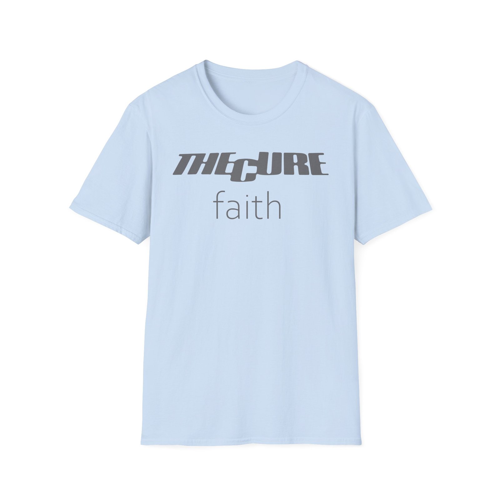The Cure Faith Logo Unisex Softstyle T-Shirt