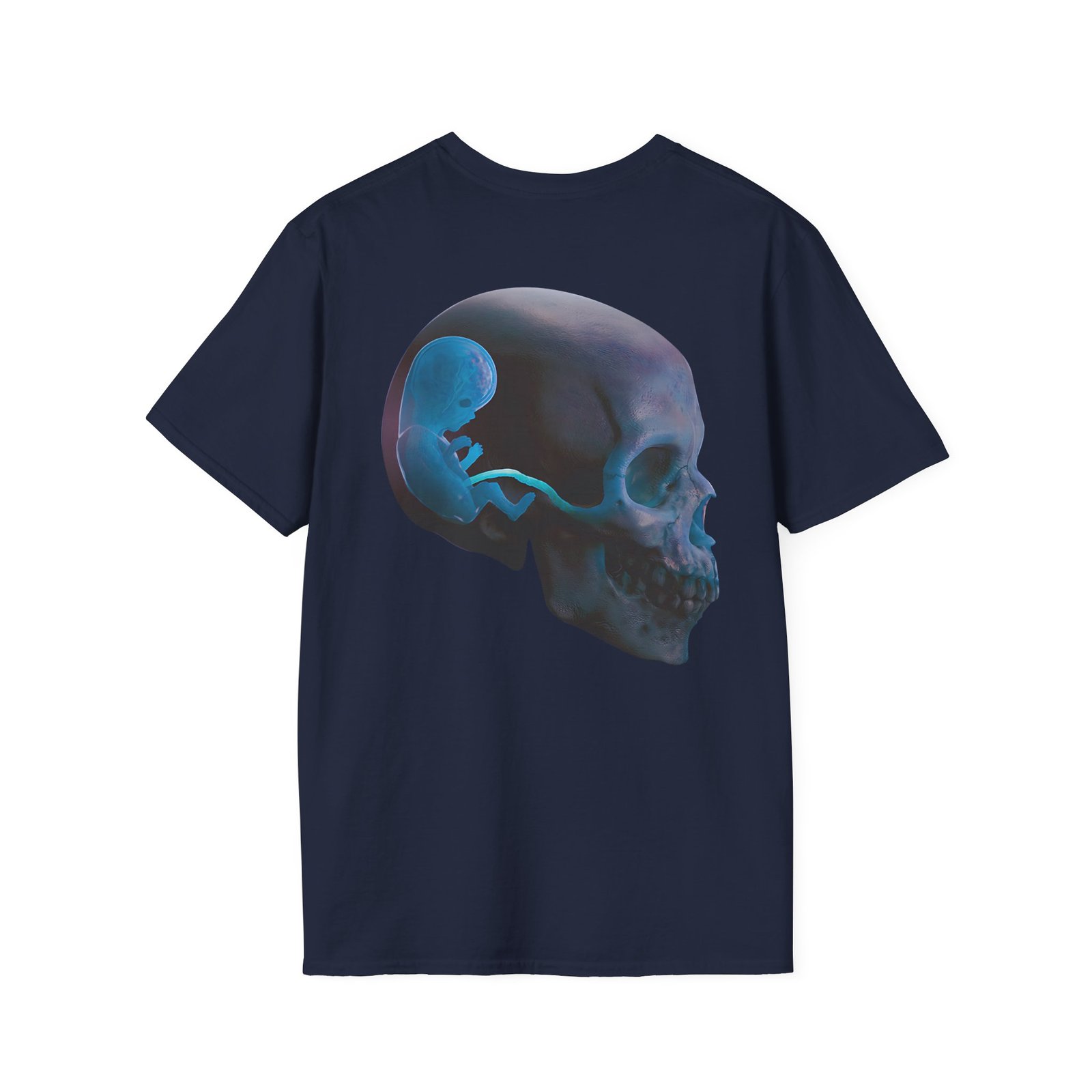 Tool Fetus in Skull Unisex Softstyle T-Shirt