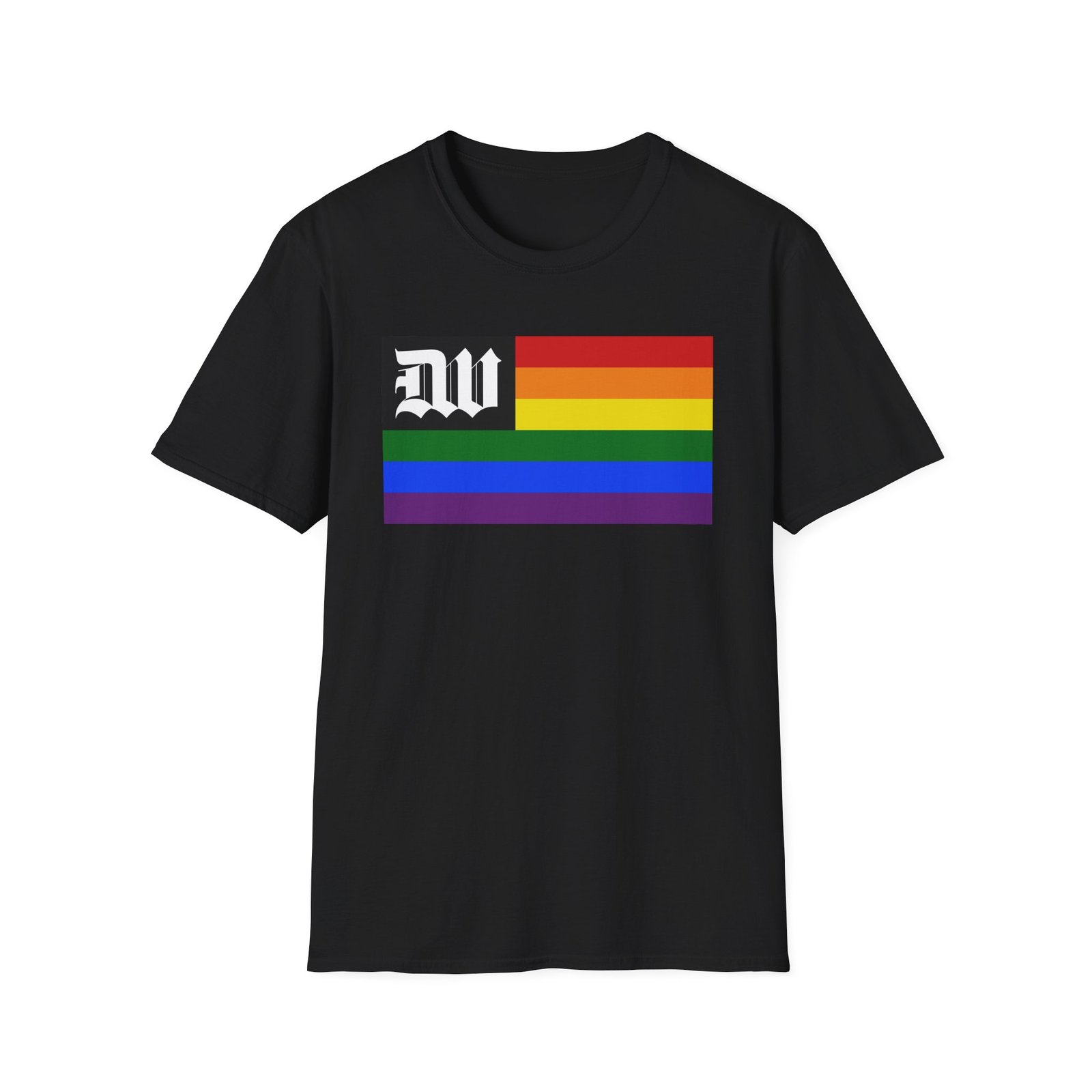 Deathwish Pride unisex softstyle t-shirt