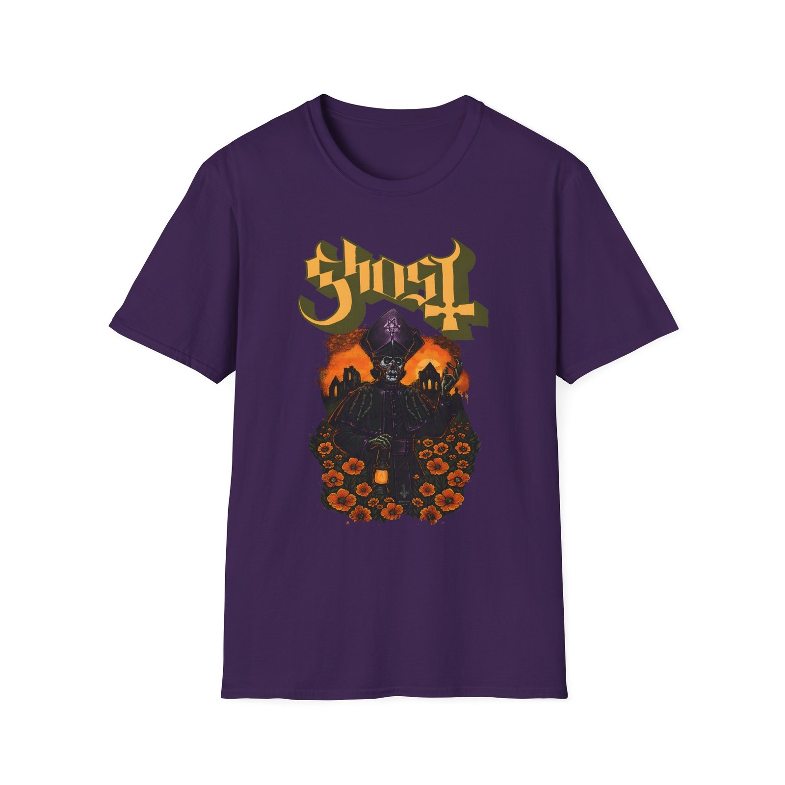 Ghost Band Peacefield Unisex Softstyle T-Shirt