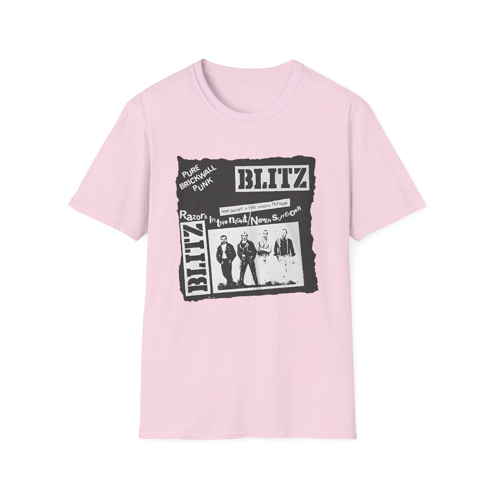 Blitz Pure Brick Wall Unisex Softstyle T-Shirt