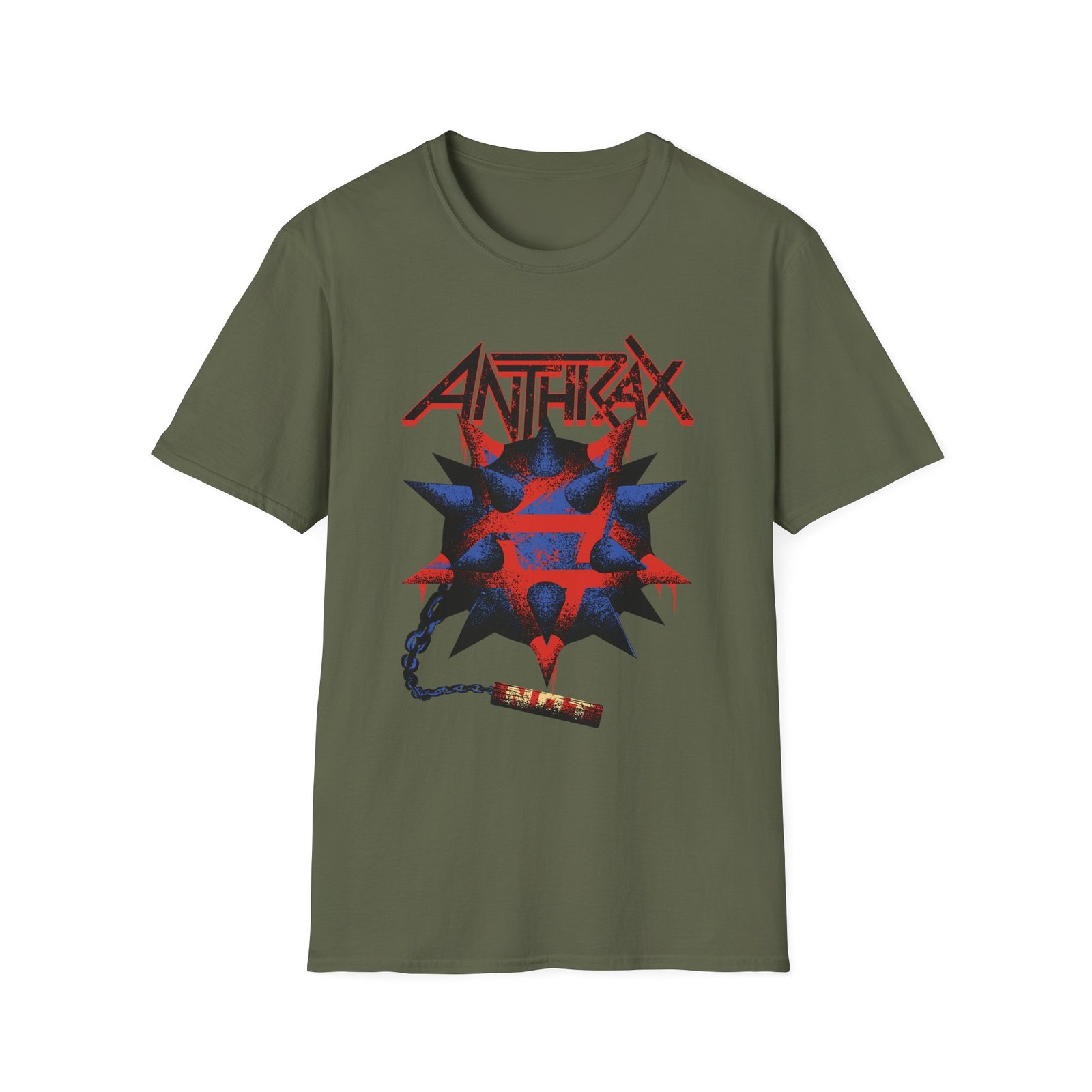 Anthrax Pentathrax Mace Unisex Softstyle T-Shirt