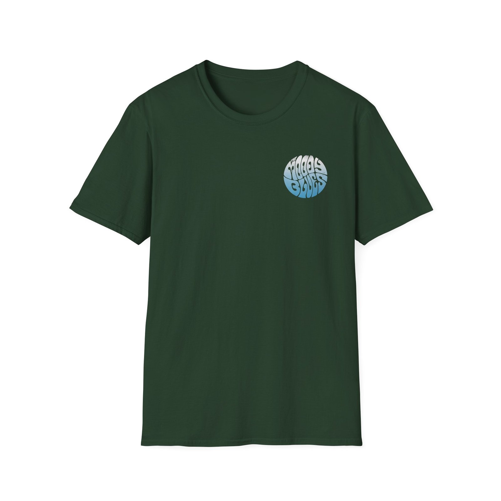 The Moody Blues Retro Circle Unisex Softstyle T-Shirt