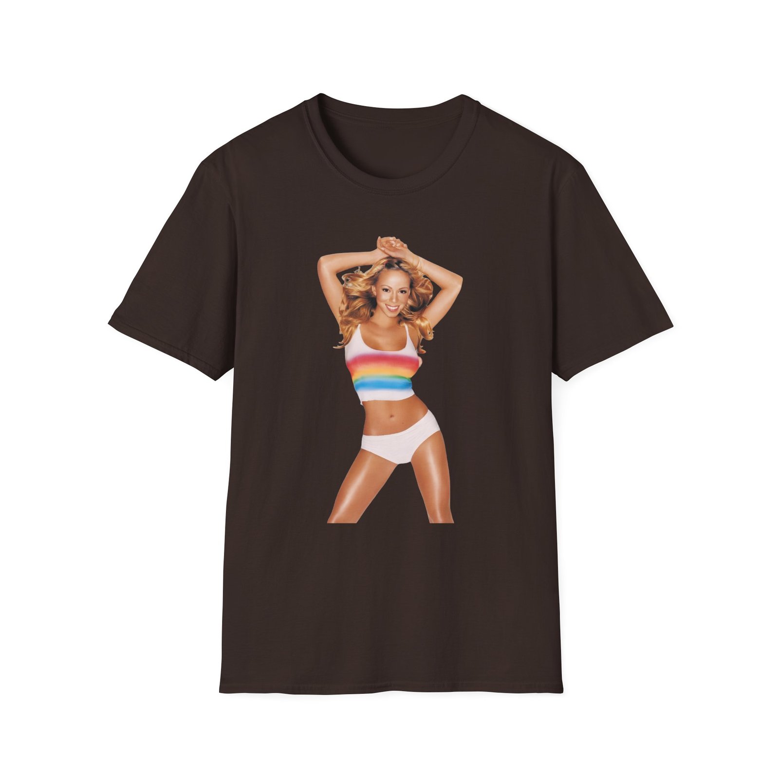 Mariah Carey Rainbow Unisex Softstyle T-Shirt