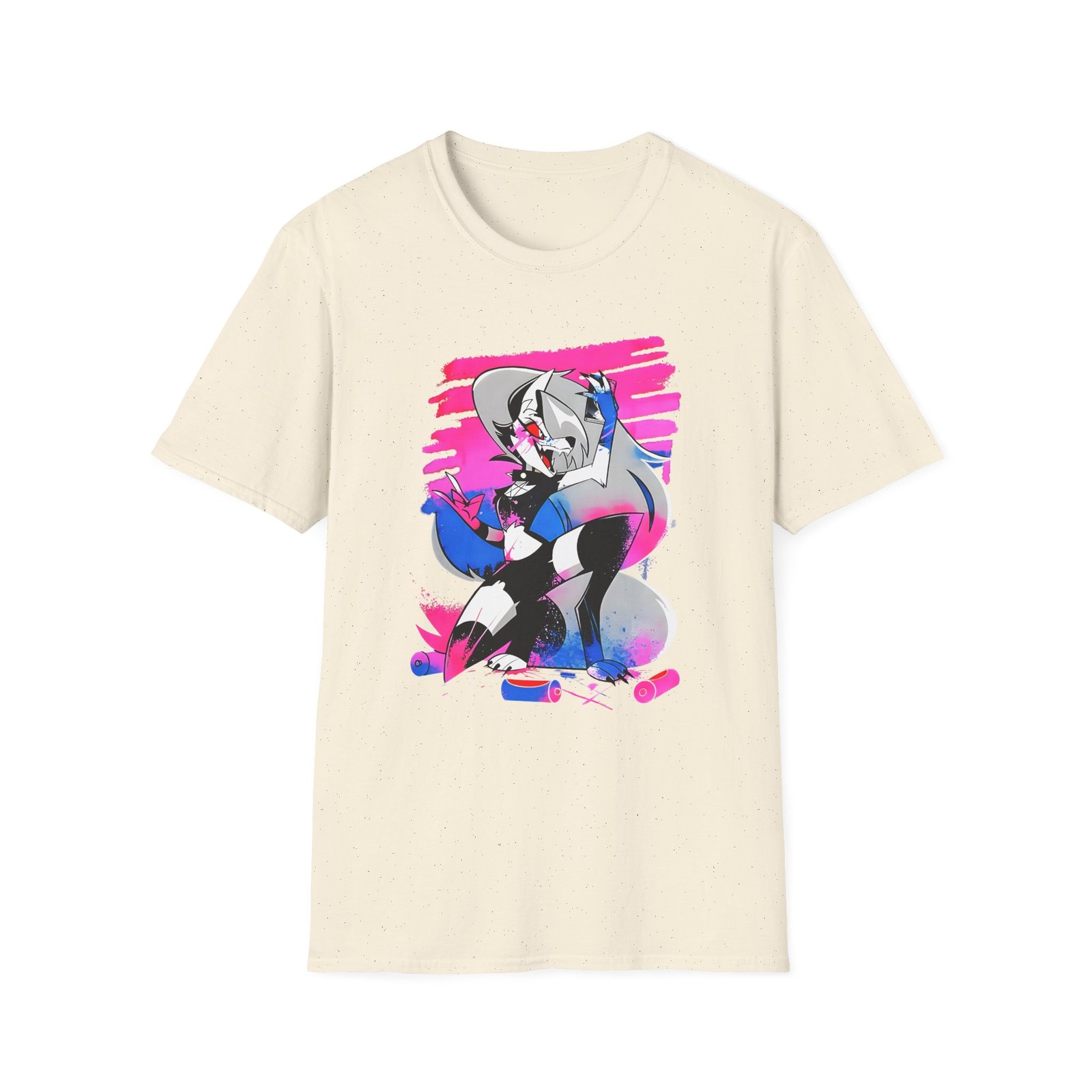 Helluva Boss Loona Micro Ribbed Unisex Softstyle T-Shirt