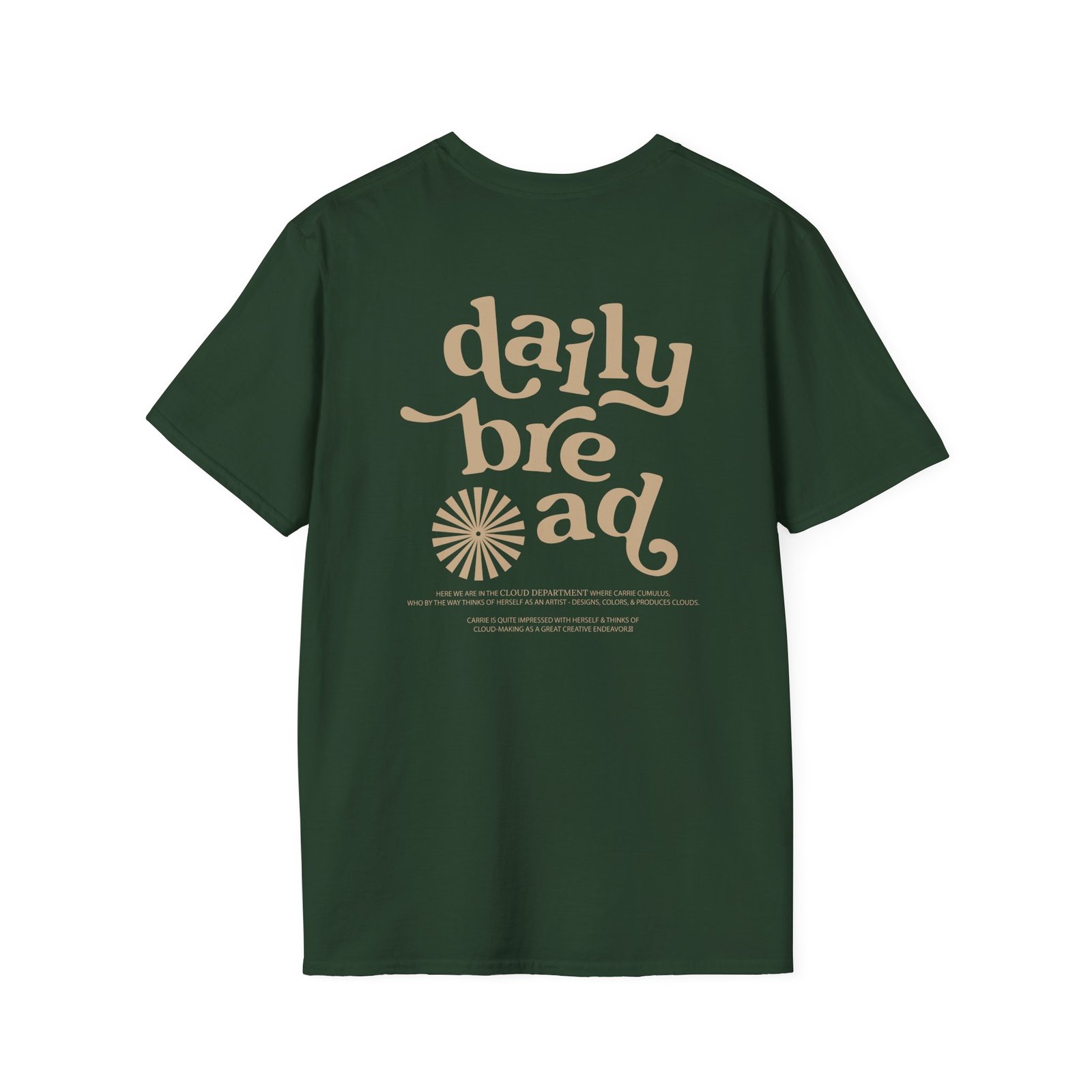 Daily Bread Cloud Dept Unisex Softstyle T-Shirt
