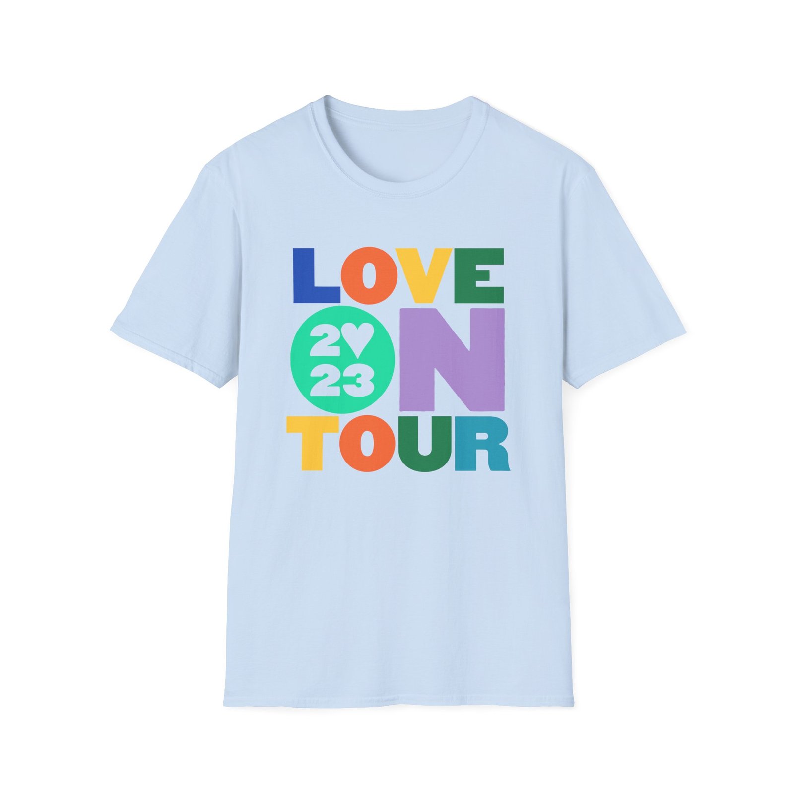 Hslot Love on Tour 2023 Unisex Softstyle T-Shirt