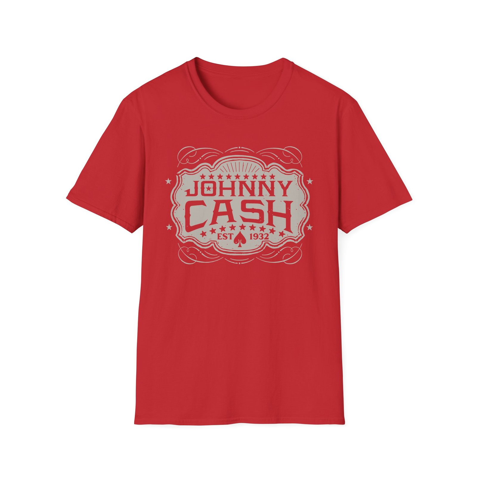 Johnny Cash Unisex Softstyle T-Shirt