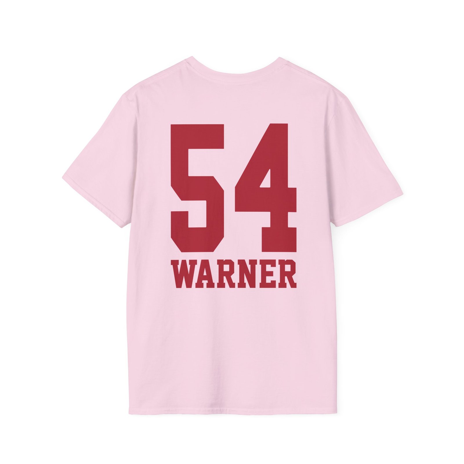 Fred Warner San Francisco 49ers Wordmark Player Name & Number Unisex Softstyle T-Shirt
