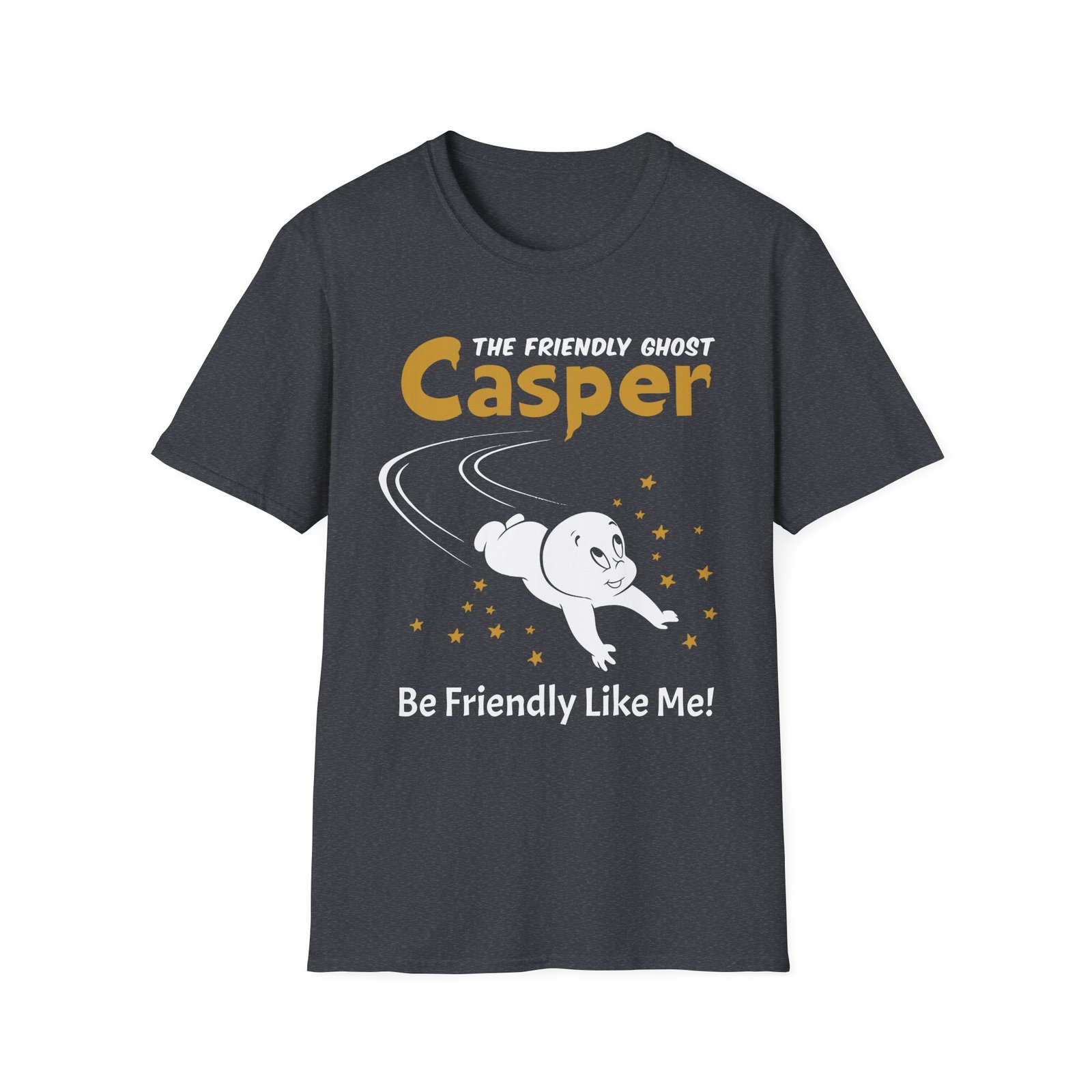 Casper Be Friendly Like Me Unisex Softstyle T-Shirt