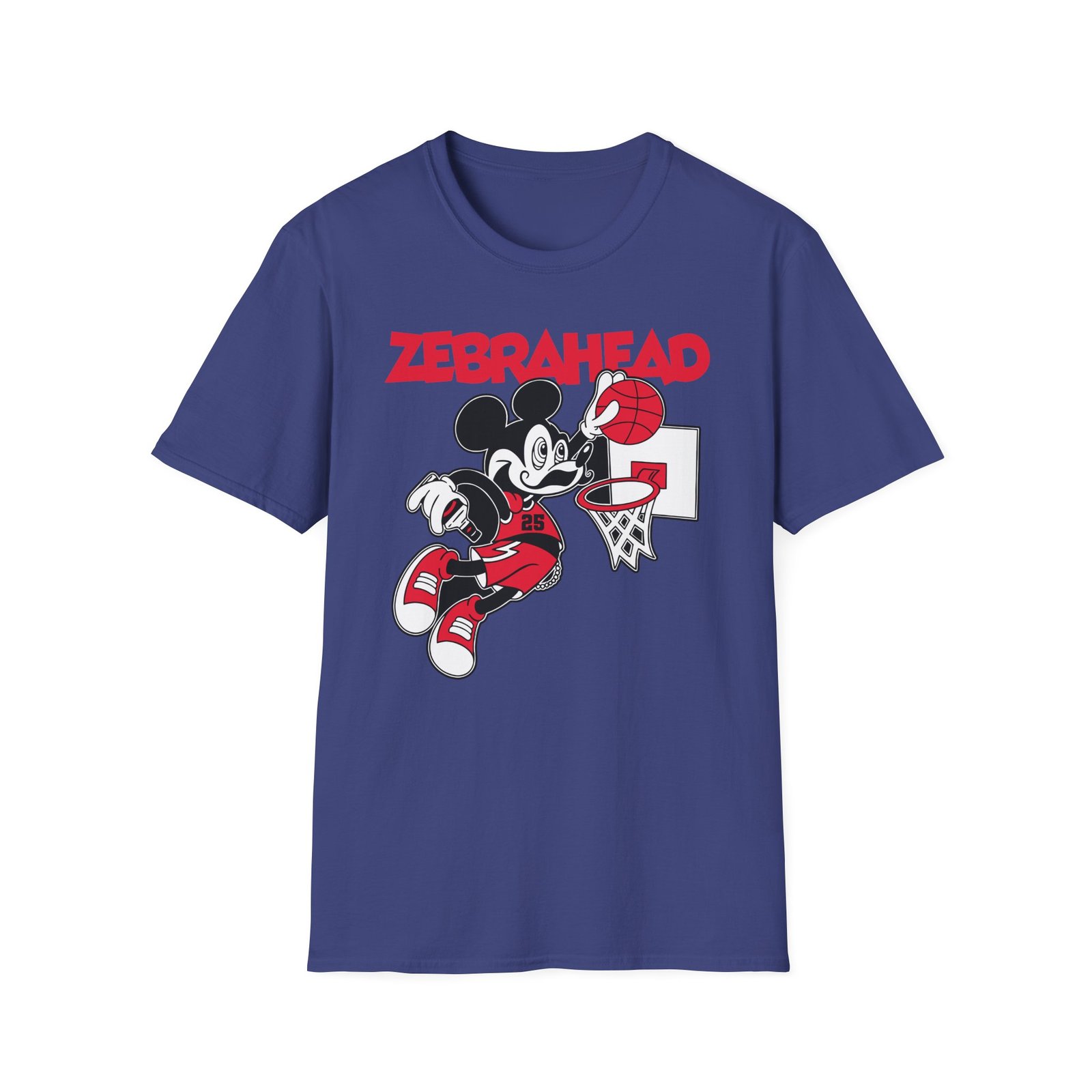 Zebrahead Mickey Unisex Softstyle T-Shirt