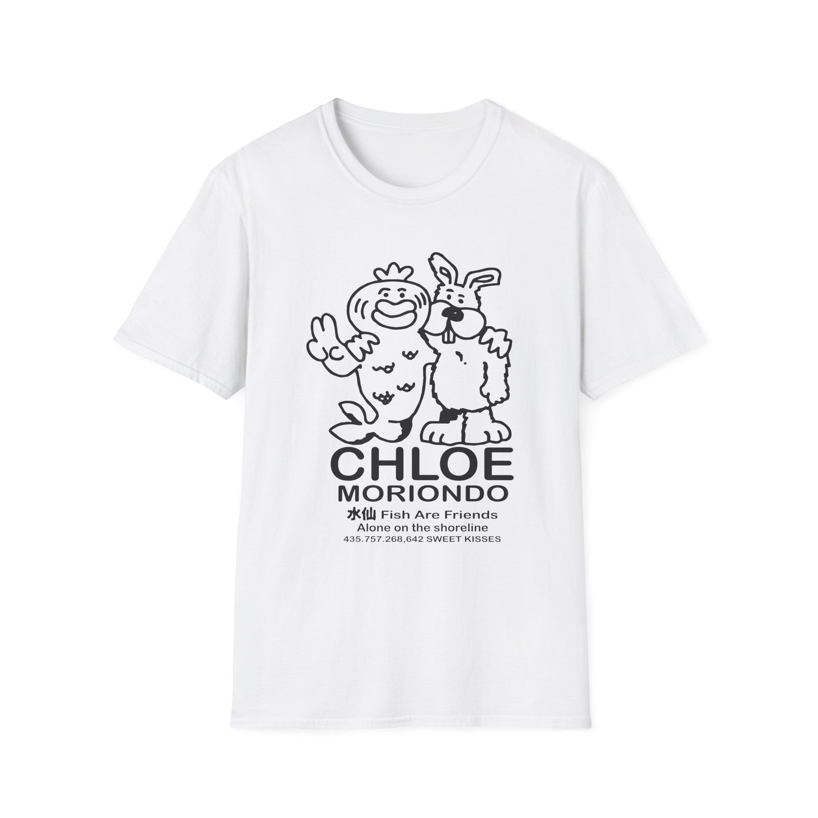Chloe Moriondo Fish Are Friends Unisex Softstyle T-Shirt