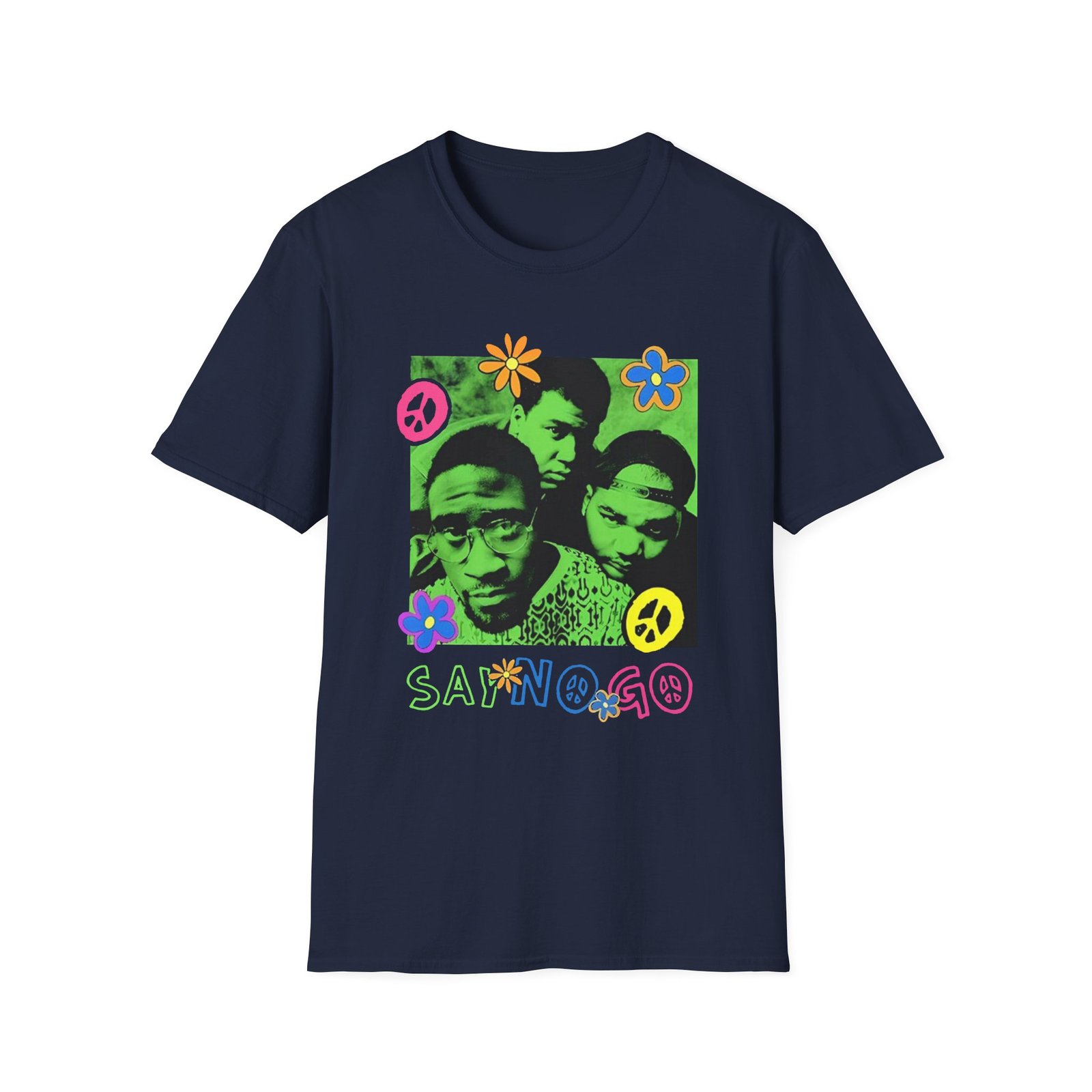 De La Soul Say No Go Photo Unisex Softstyle T-Shirt