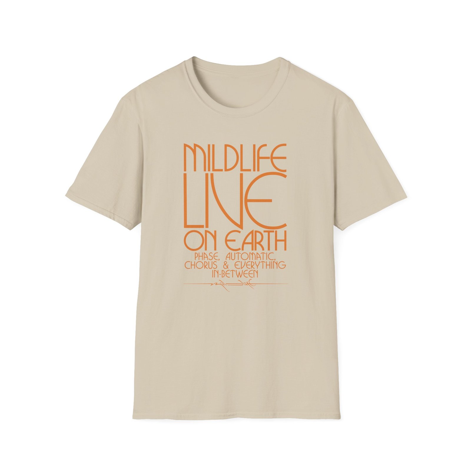 Mildlife Live on Earth Unisex Softstyle T-Shirt