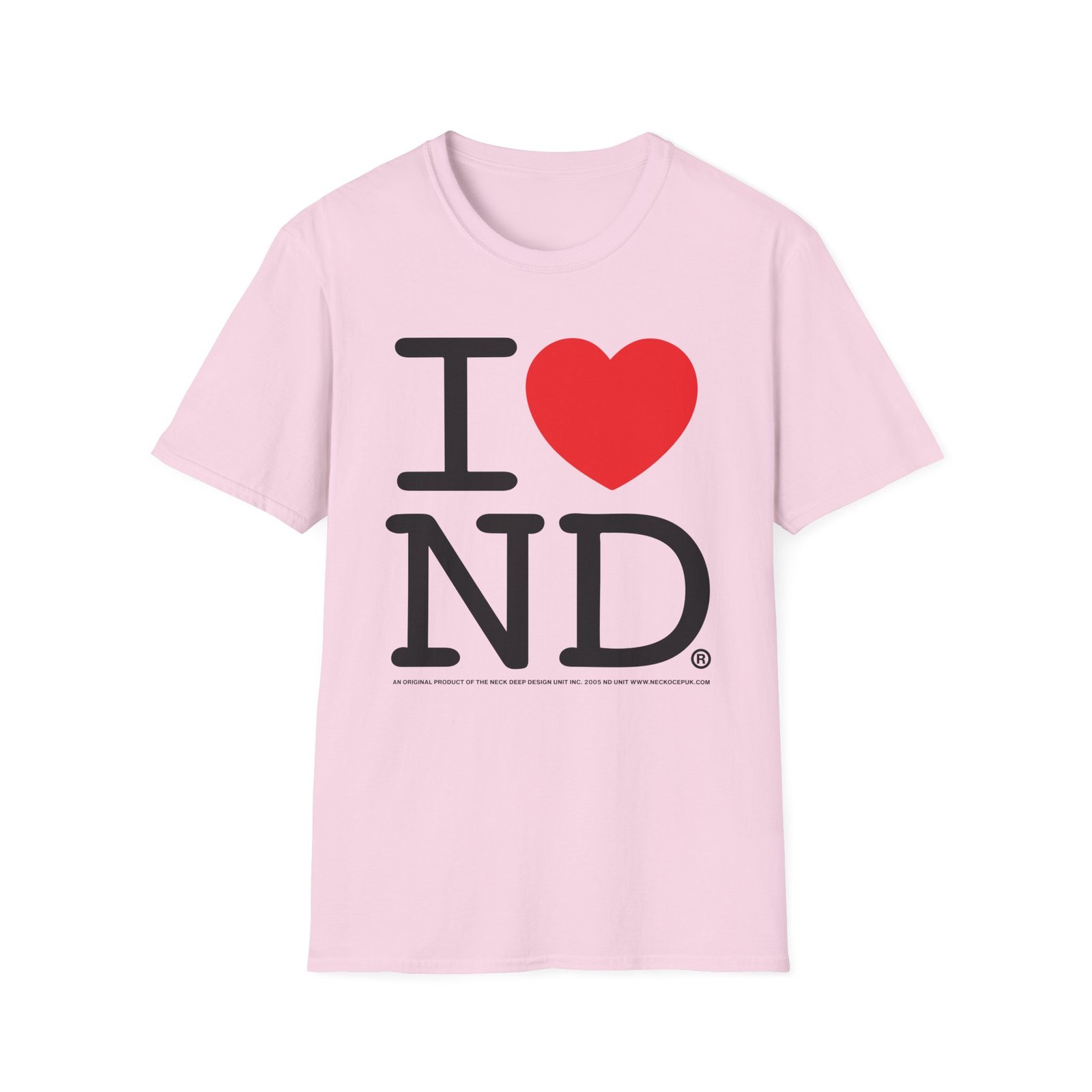 Neck Deep I <3 ND Unisex Softstyle T-Shirt