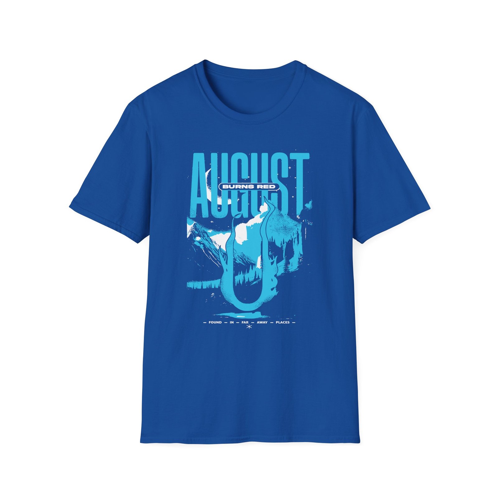 August Burns Red FIFAP Mountains Unisex Softstyle T-Shirt